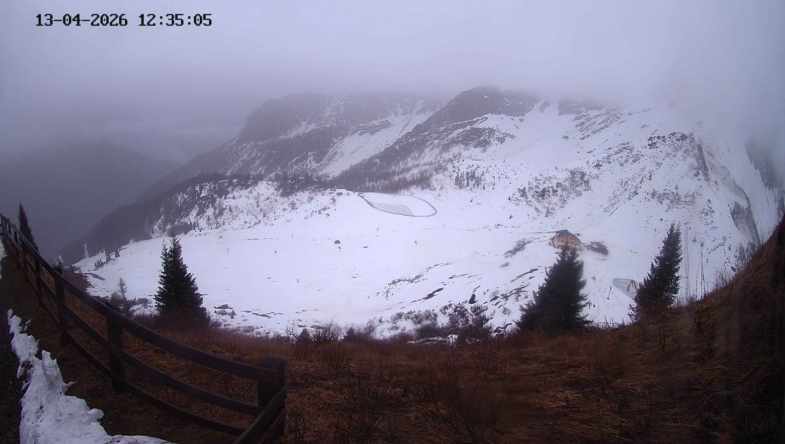 Archiv Foto Webcam Ladurns - Edelweißhütte