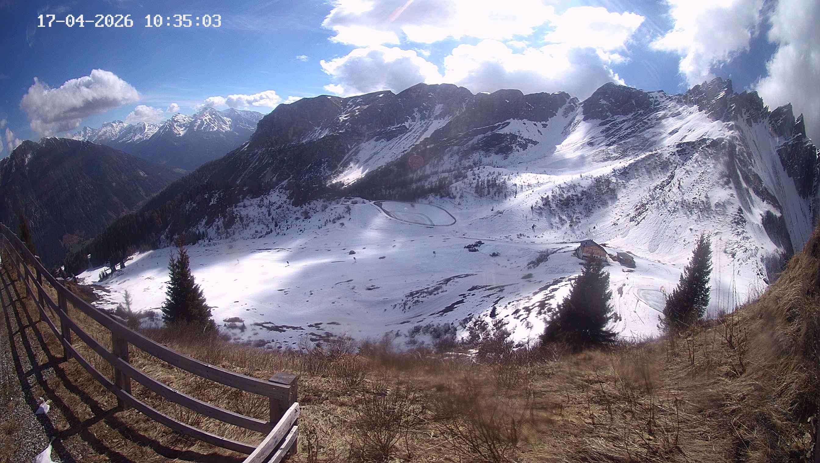 Archiv Foto Webcam Ladurns - Edelweißhütte