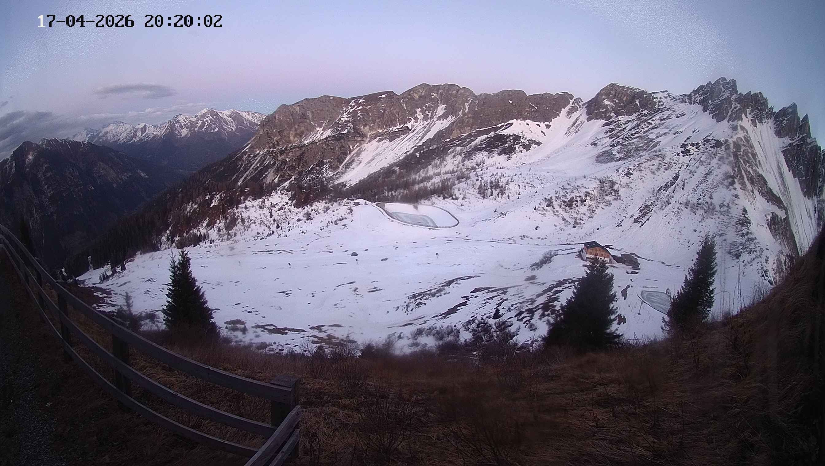 Archiv Foto Webcam Ladurns - Edelweißhütte