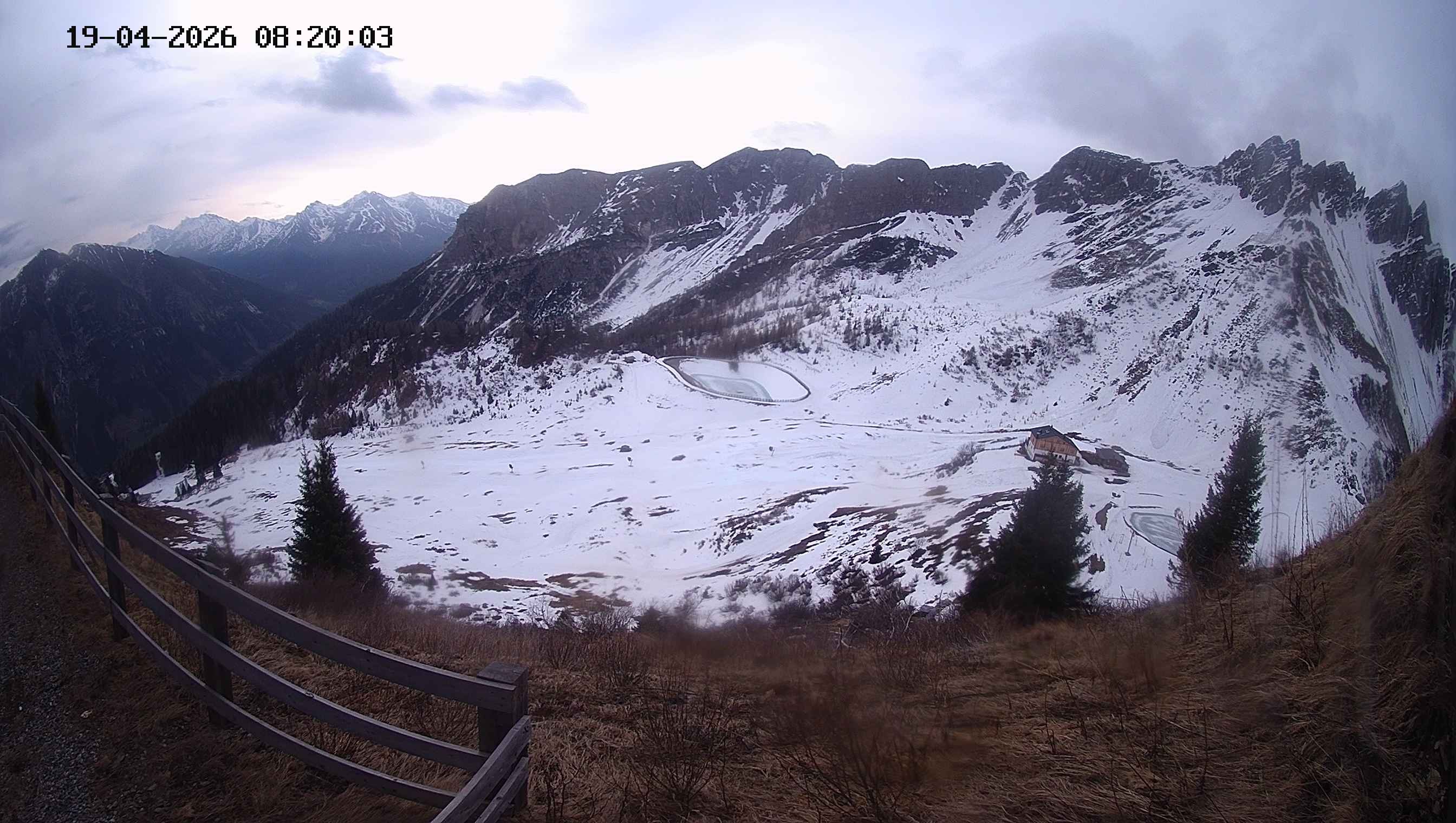 Archiv Foto Webcam Ladurns - Edelweißhütte