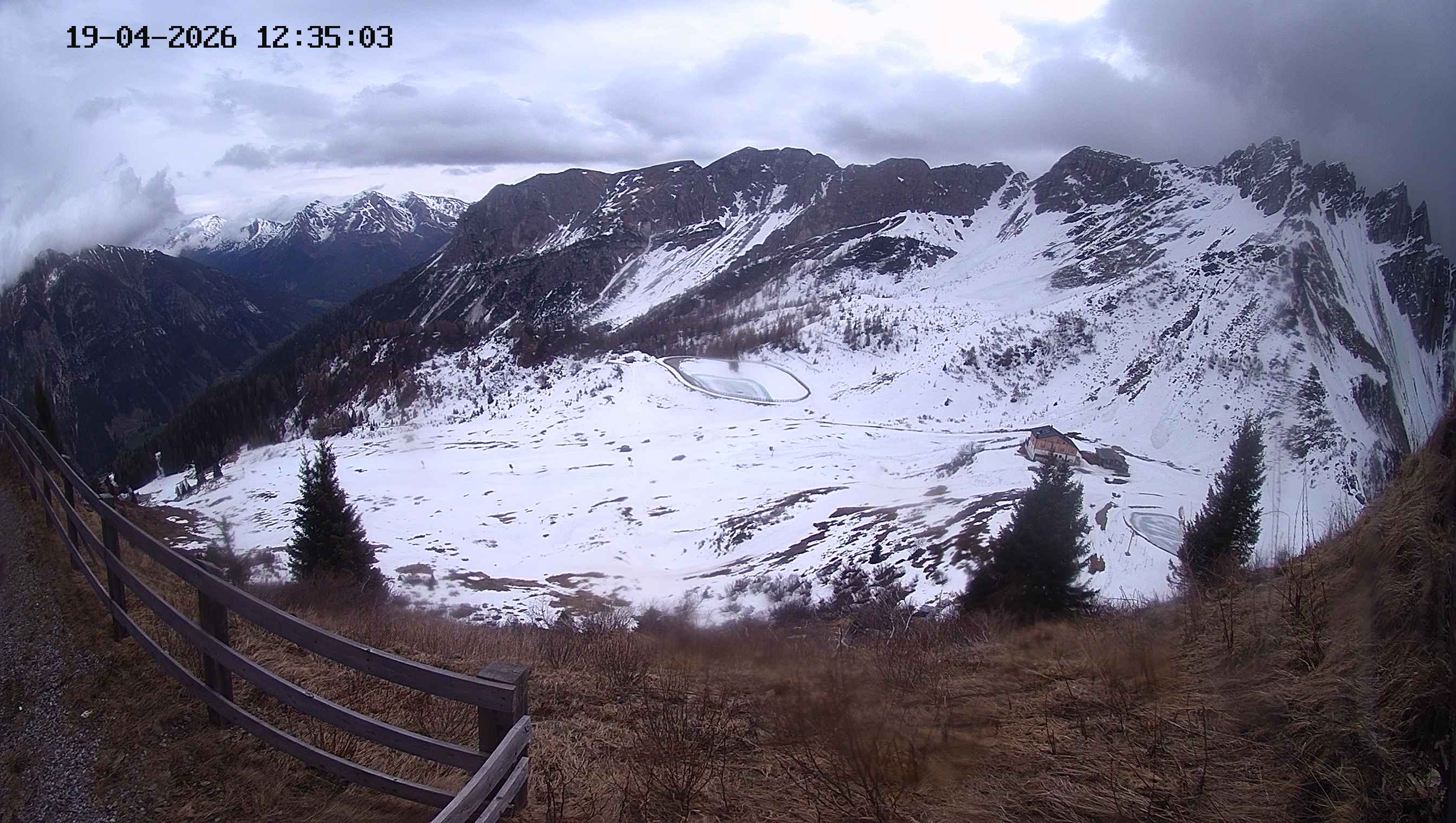 Archiv Foto Webcam Ladurns - Edelweißhütte