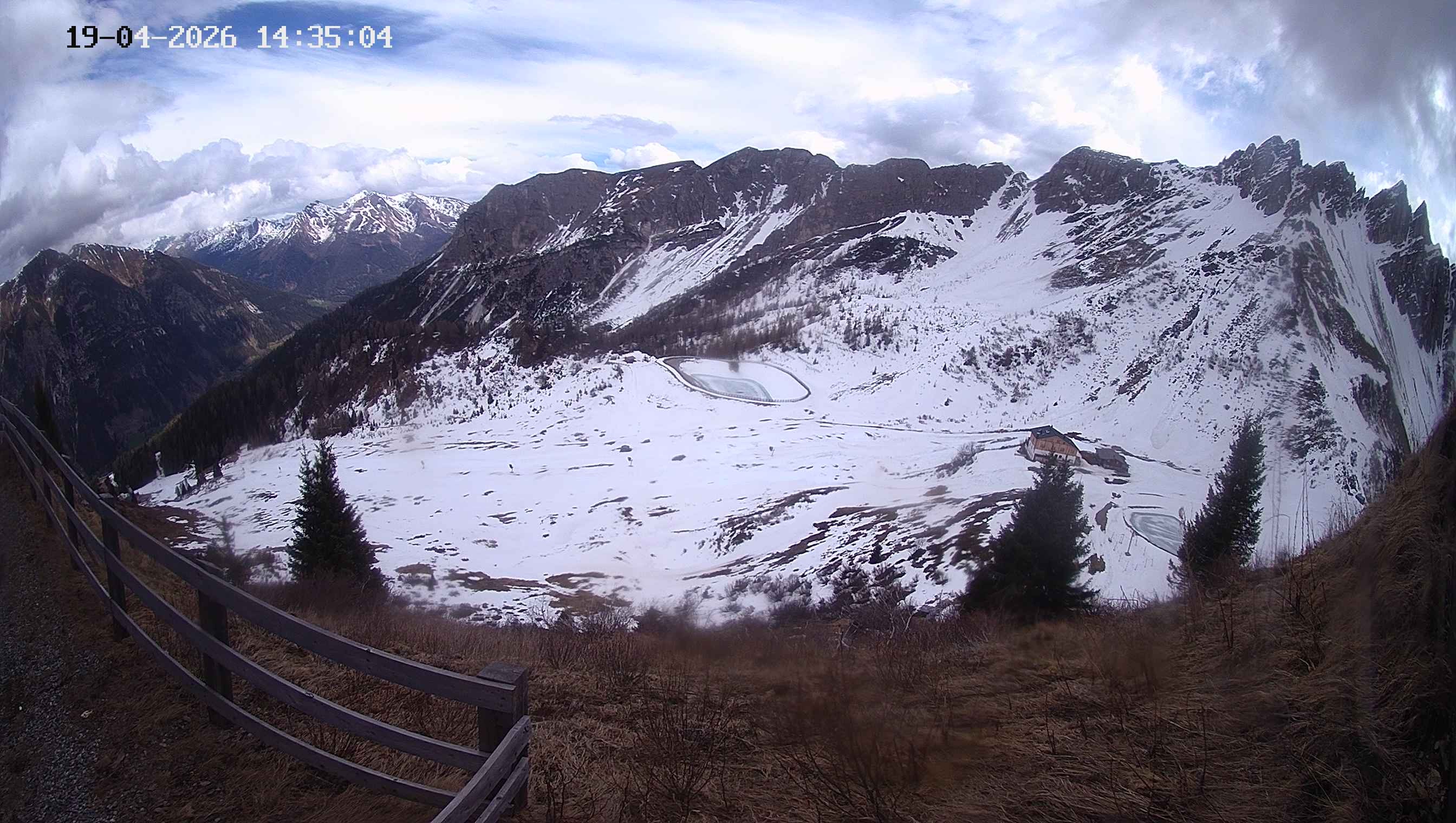 Archiv Foto Webcam Ladurns - Edelweißhütte