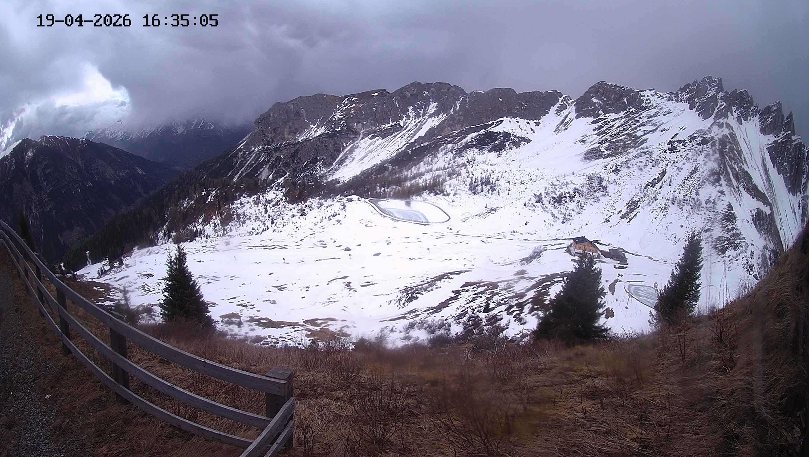Archiv Foto Webcam Ladurns - Edelweißhütte