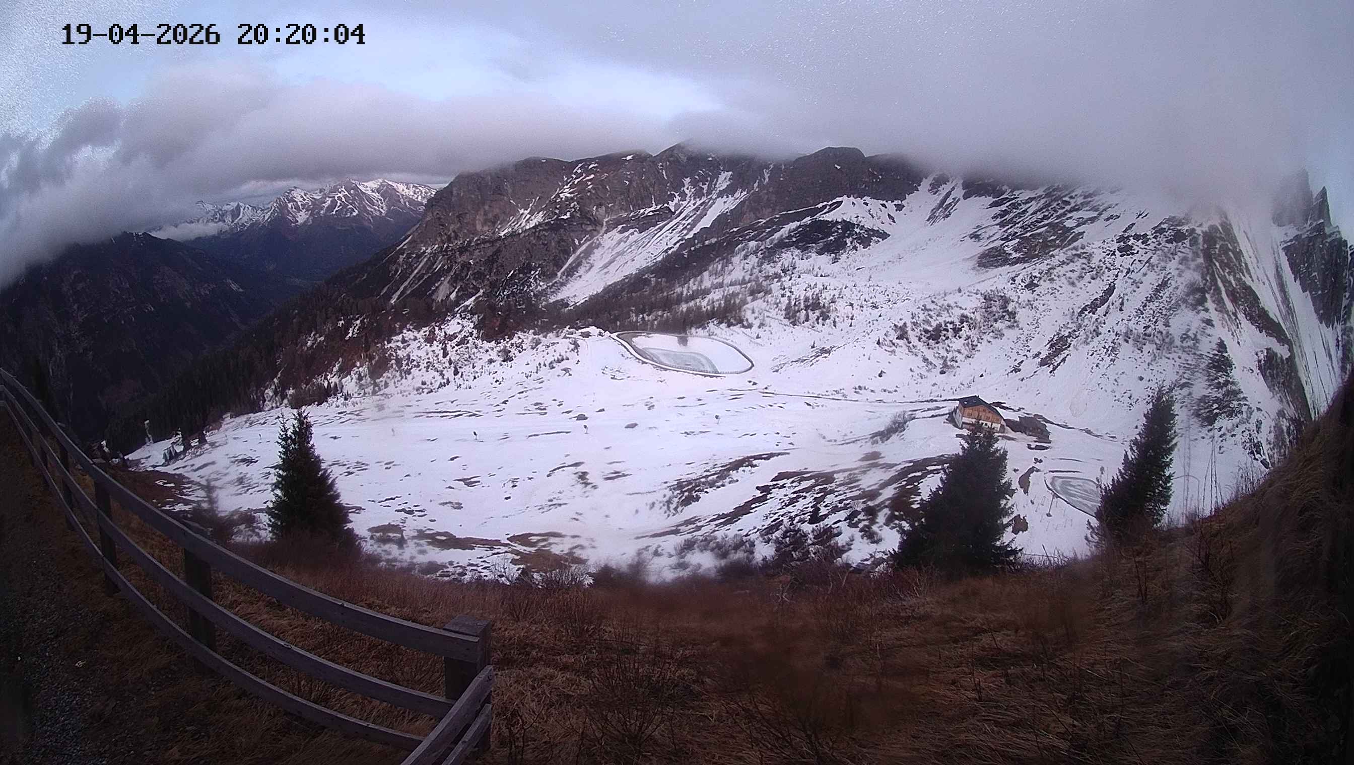 Archiv Foto Webcam Ladurns - Edelweißhütte