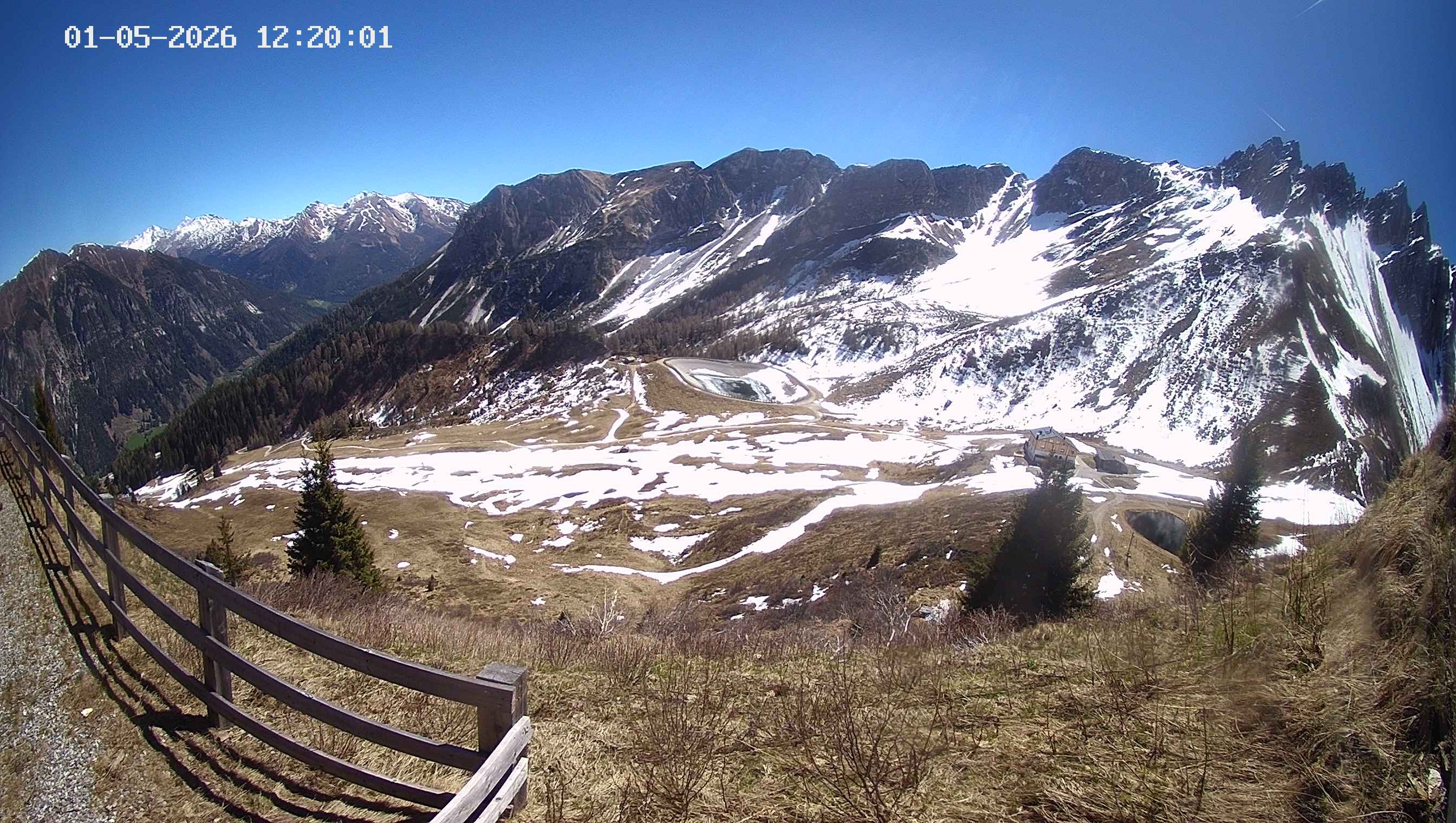 Archiv Foto Webcam Ladurns - Edelweißhütte