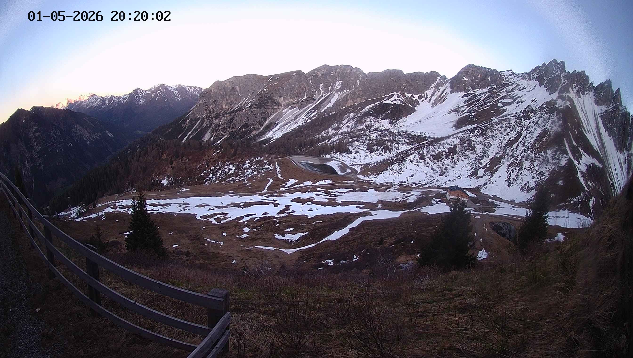 Archiv Foto Webcam Ladurns - Edelweißhütte