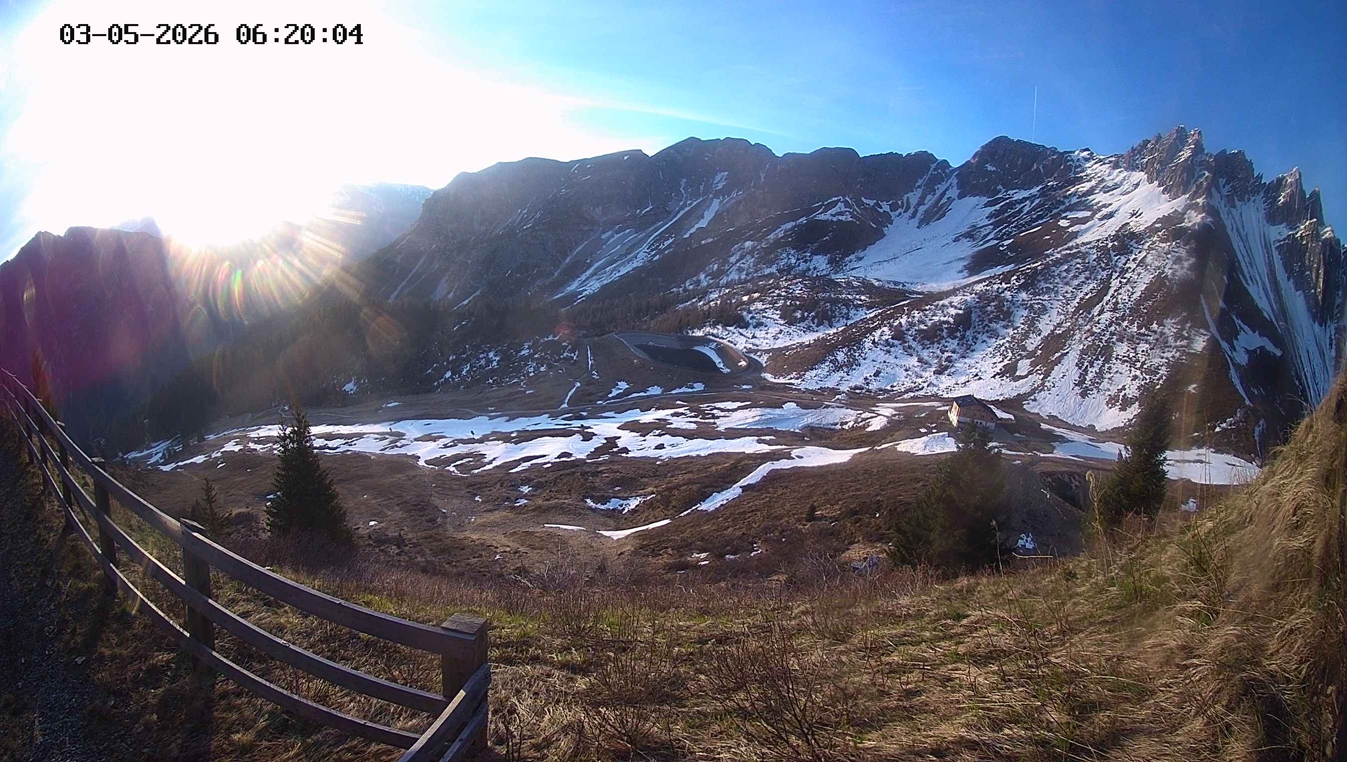 Archiv Foto Webcam Ladurns - Edelweißhütte