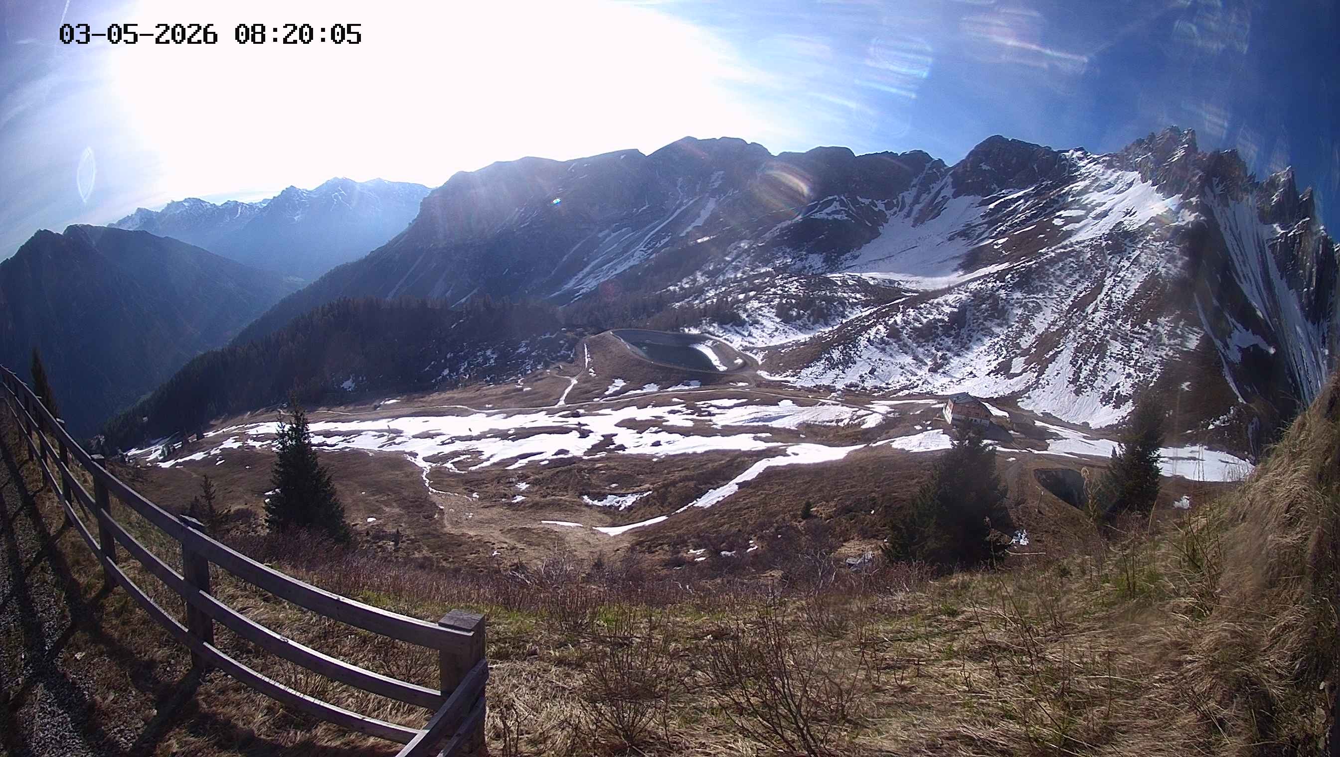 Archiv Foto Webcam Ladurns - Edelweißhütte