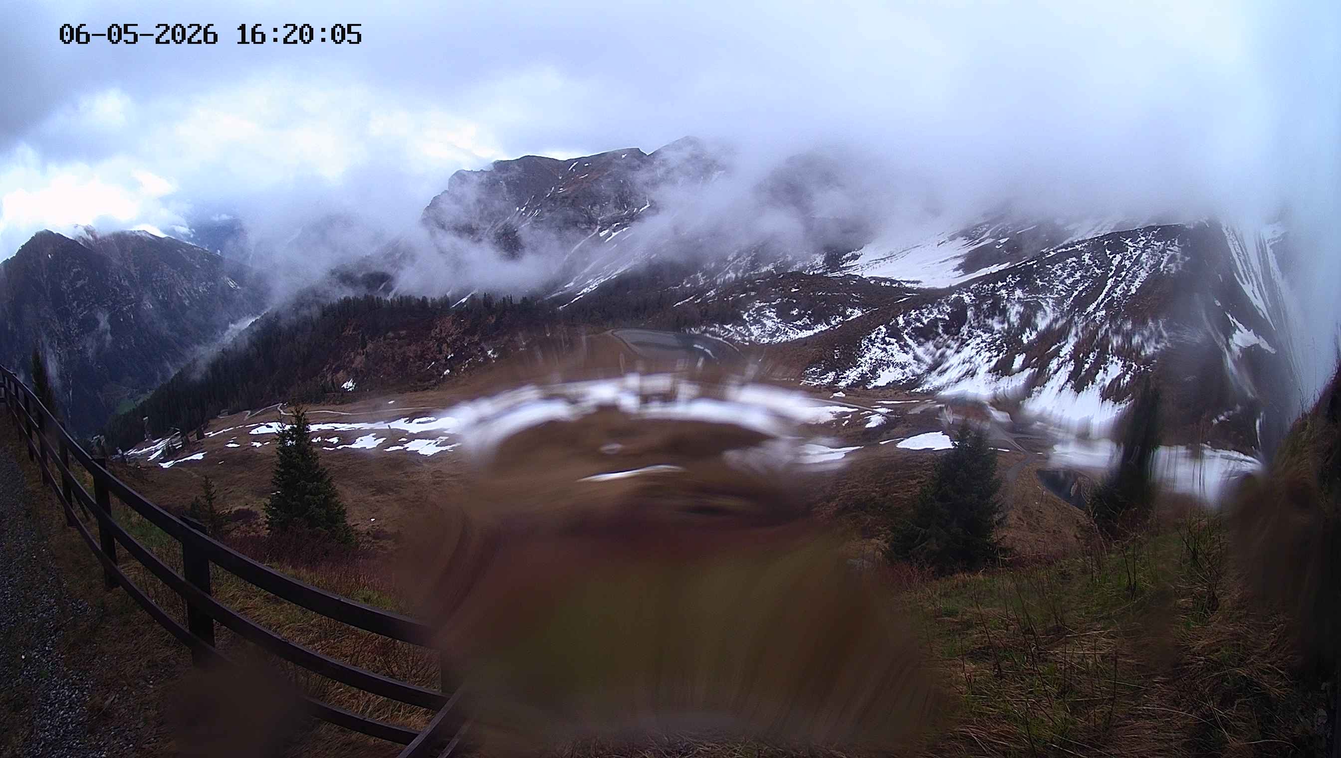 Archived image Webcam Ladurns - Malga Edelweis