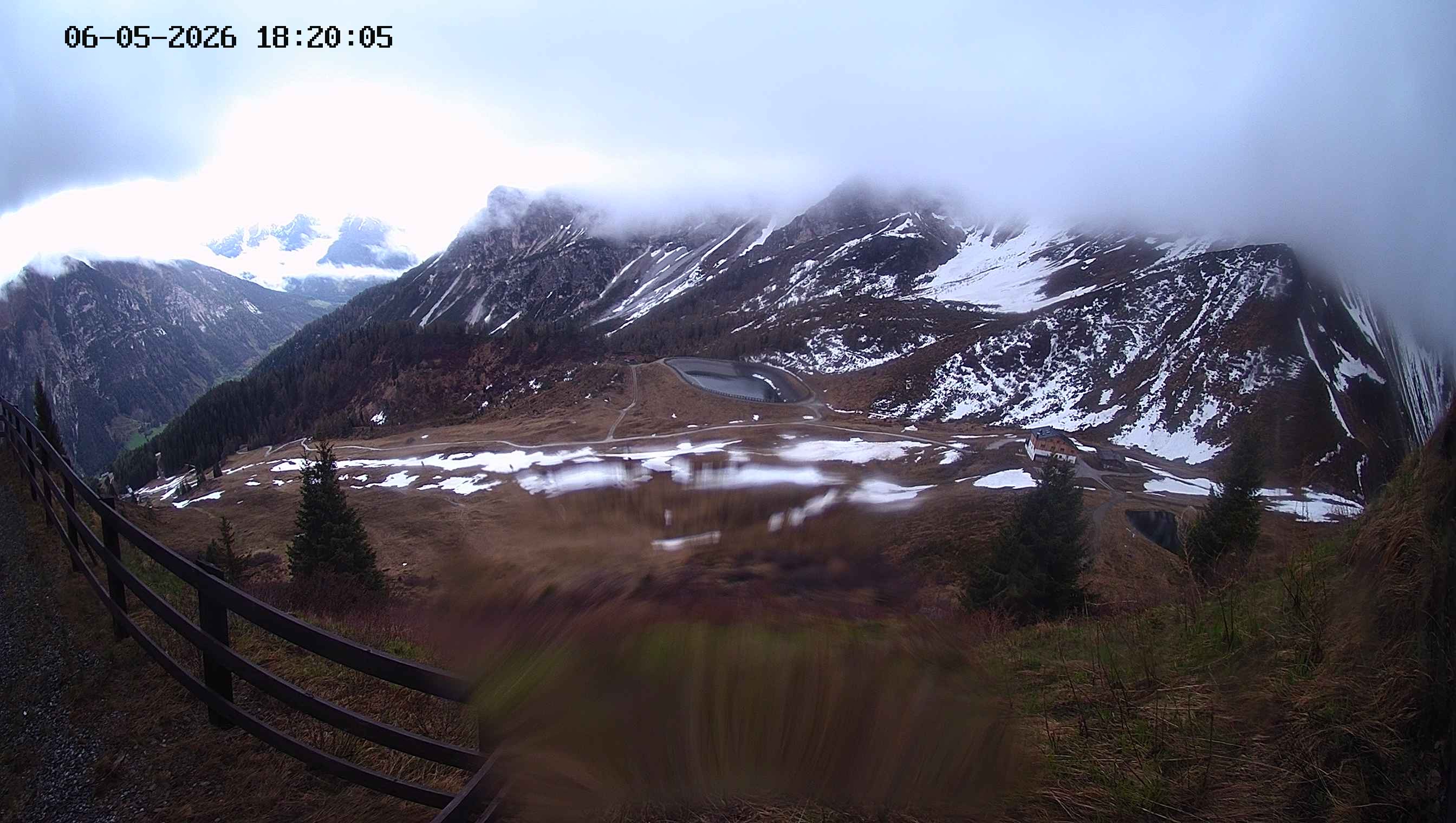 Archived image Webcam Ladurns - Malga Edelweis