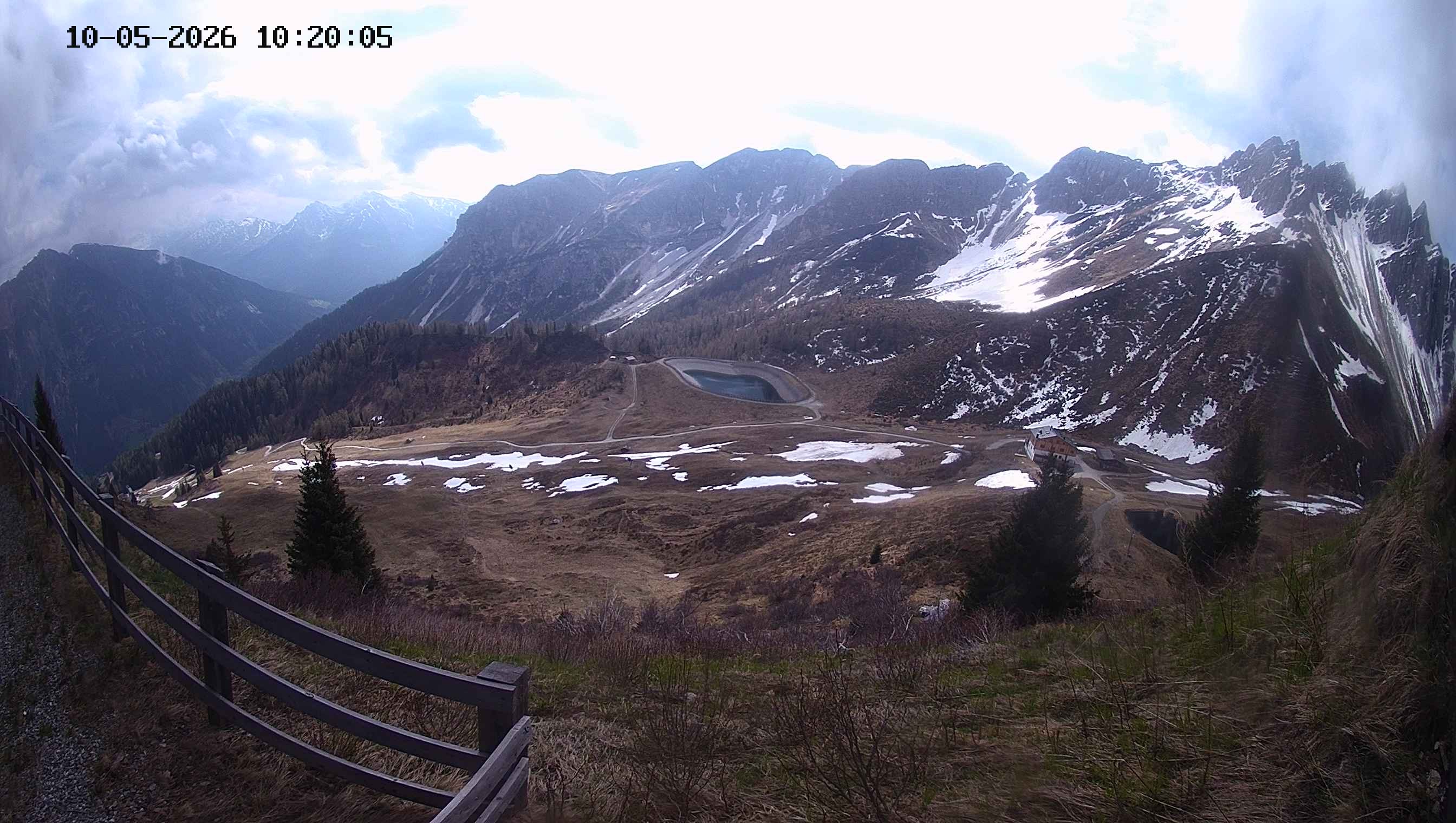 Archived image Webcam Ladurns - Malga Edelweis