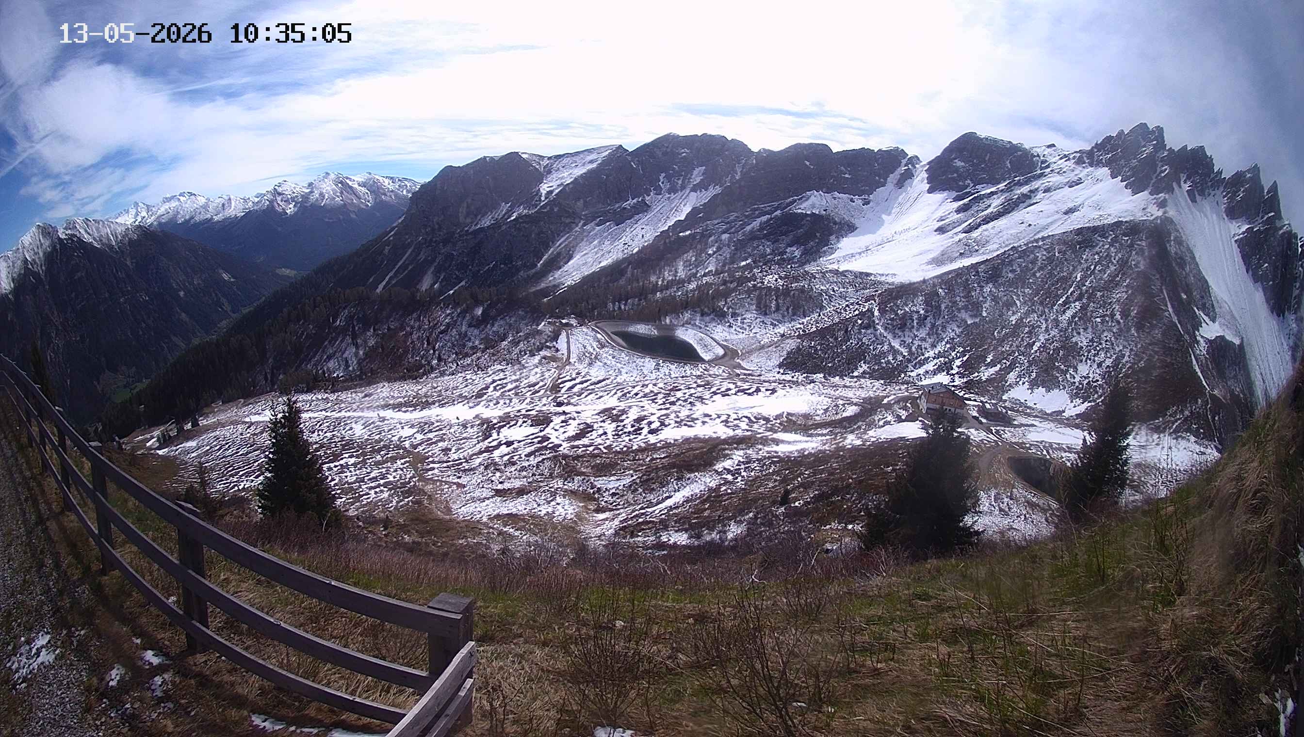 Archiv Foto Webcam Ladurns - Edelweißhütte