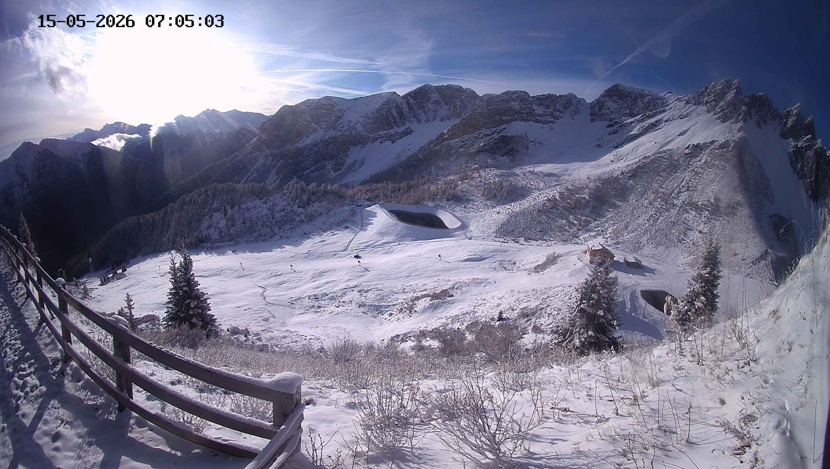 Archiv Foto Webcam Ladurns - Edelweißhütte