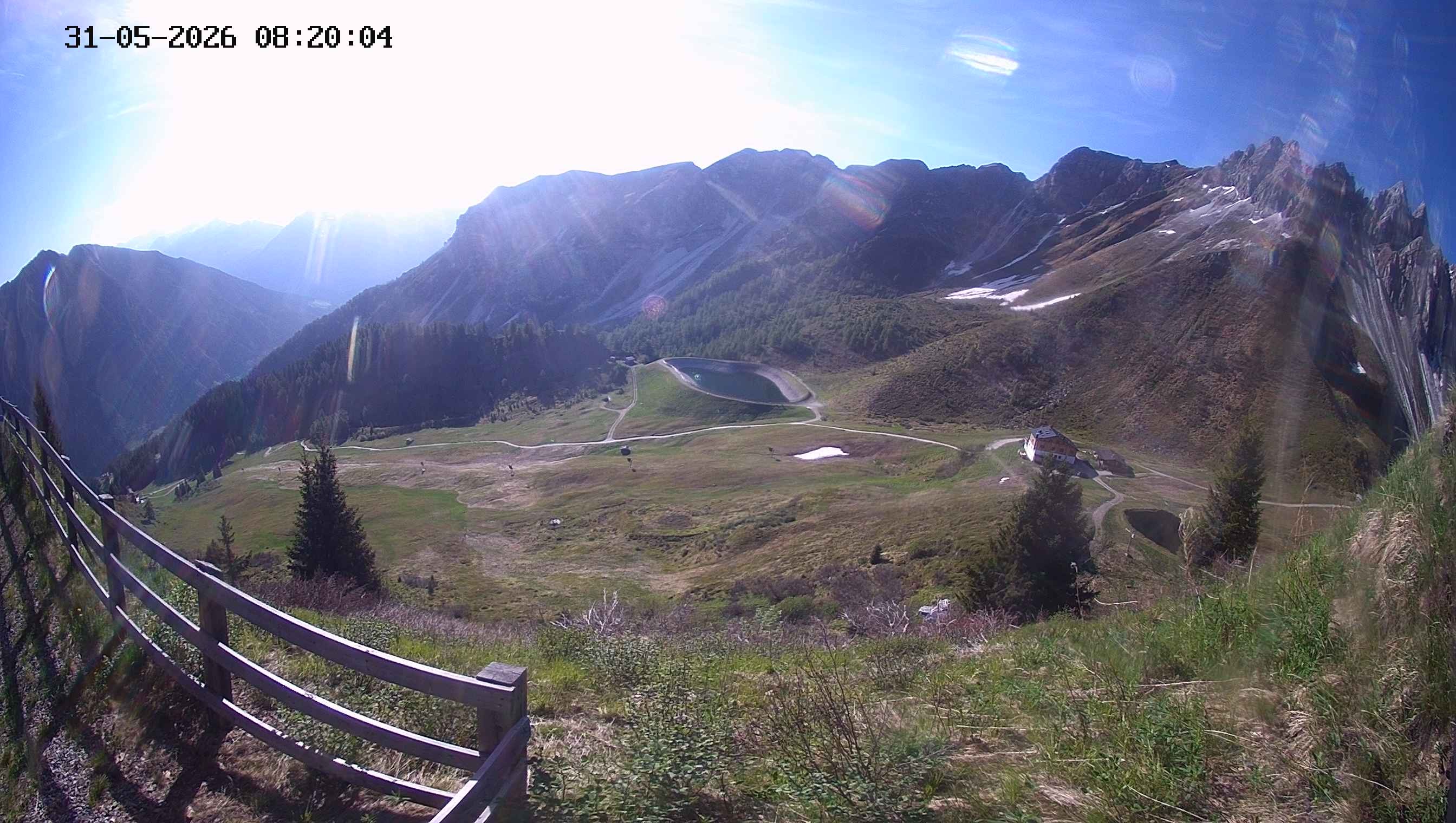 Archiv Foto Webcam Ladurns - Edelweißhütte