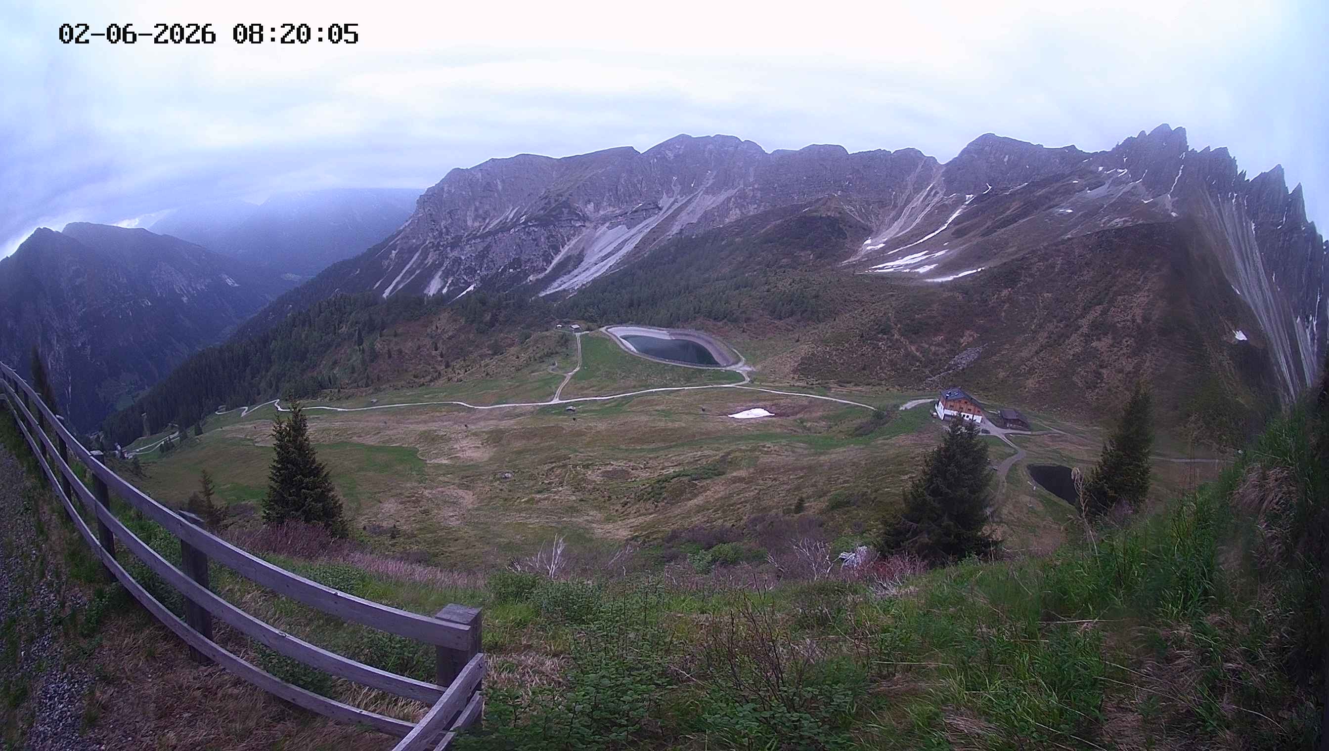 Archiv Foto Webcam Ladurns - Edelweißhütte