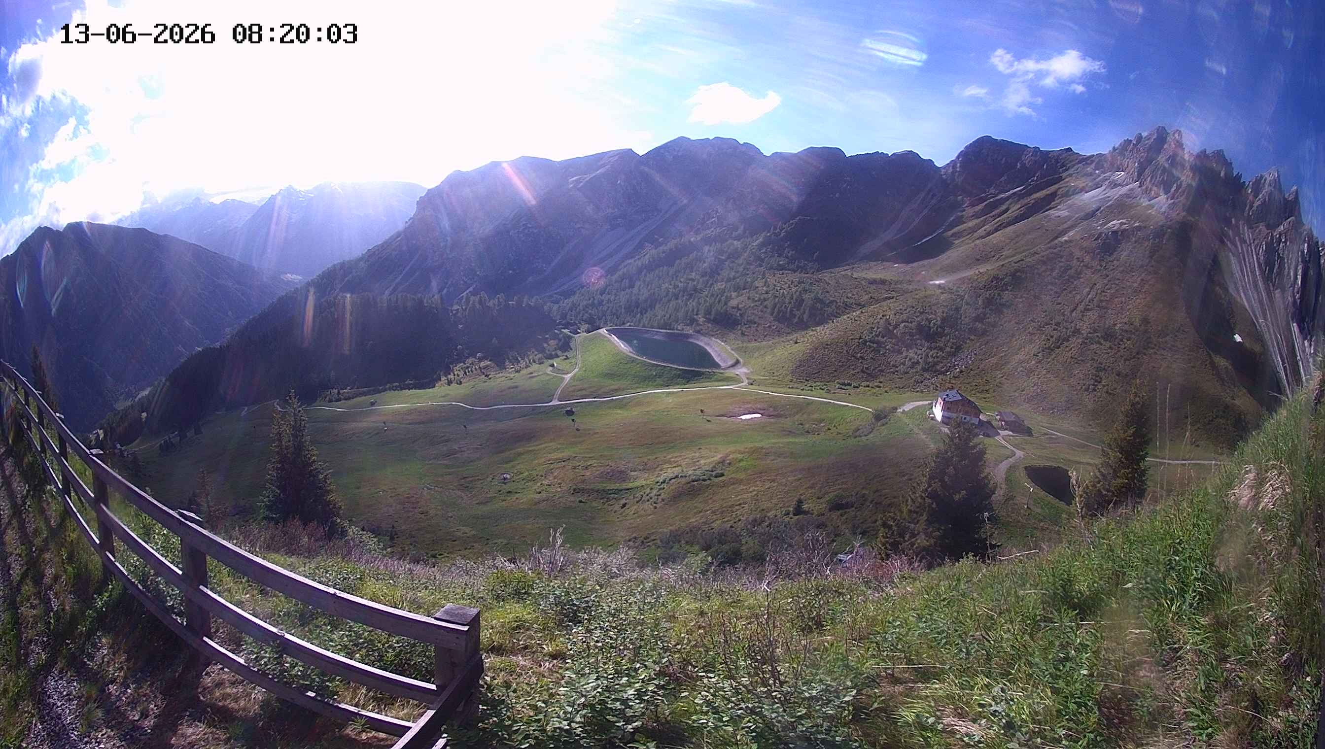 Archiv Foto Webcam Ladurns - Edelweißhütte