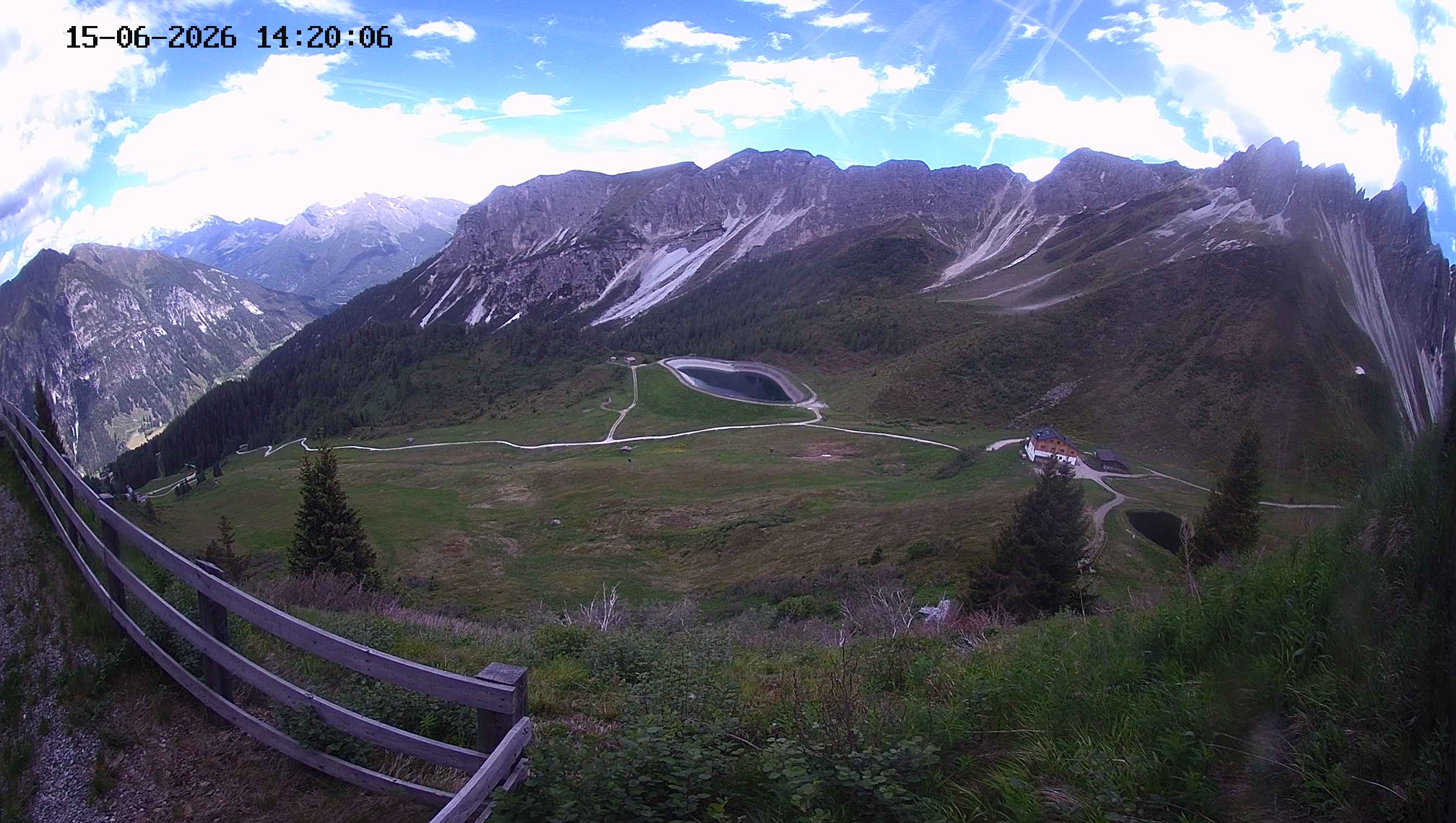 Archiv Foto Webcam Ladurns - Edelweißhütte