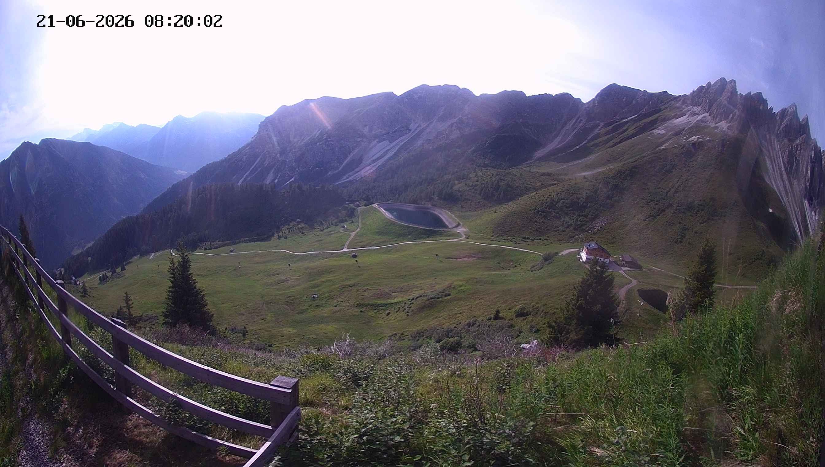 Archiv Foto Webcam Ladurns - Edelweißhütte