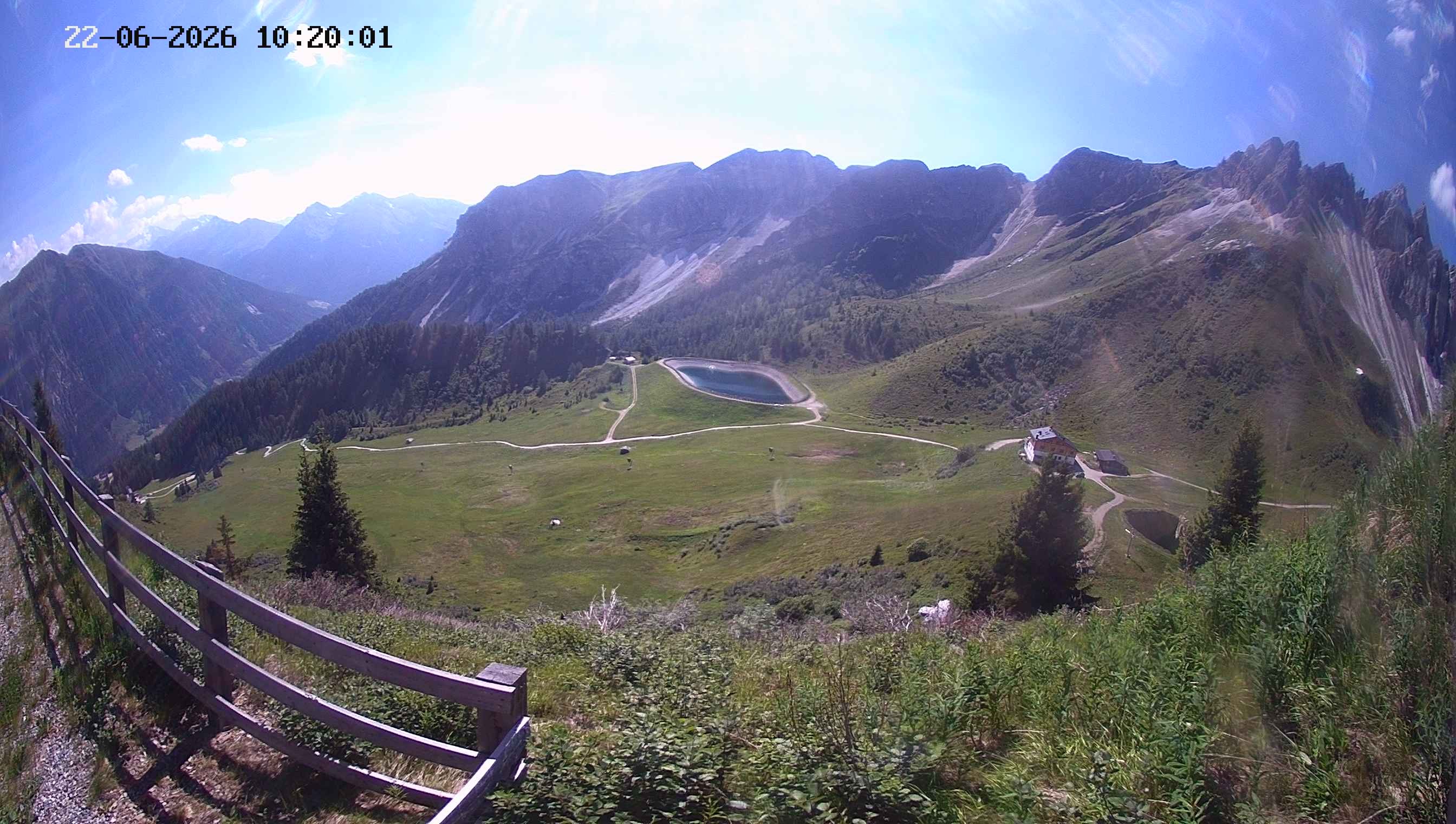 Archiv Foto Webcam Ladurns - Edelweißhütte