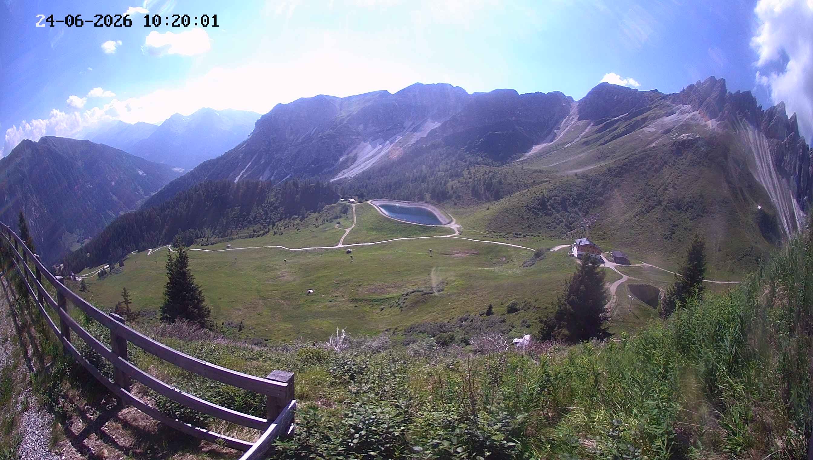 Archiv Foto Webcam Ladurns - Edelweißhütte
