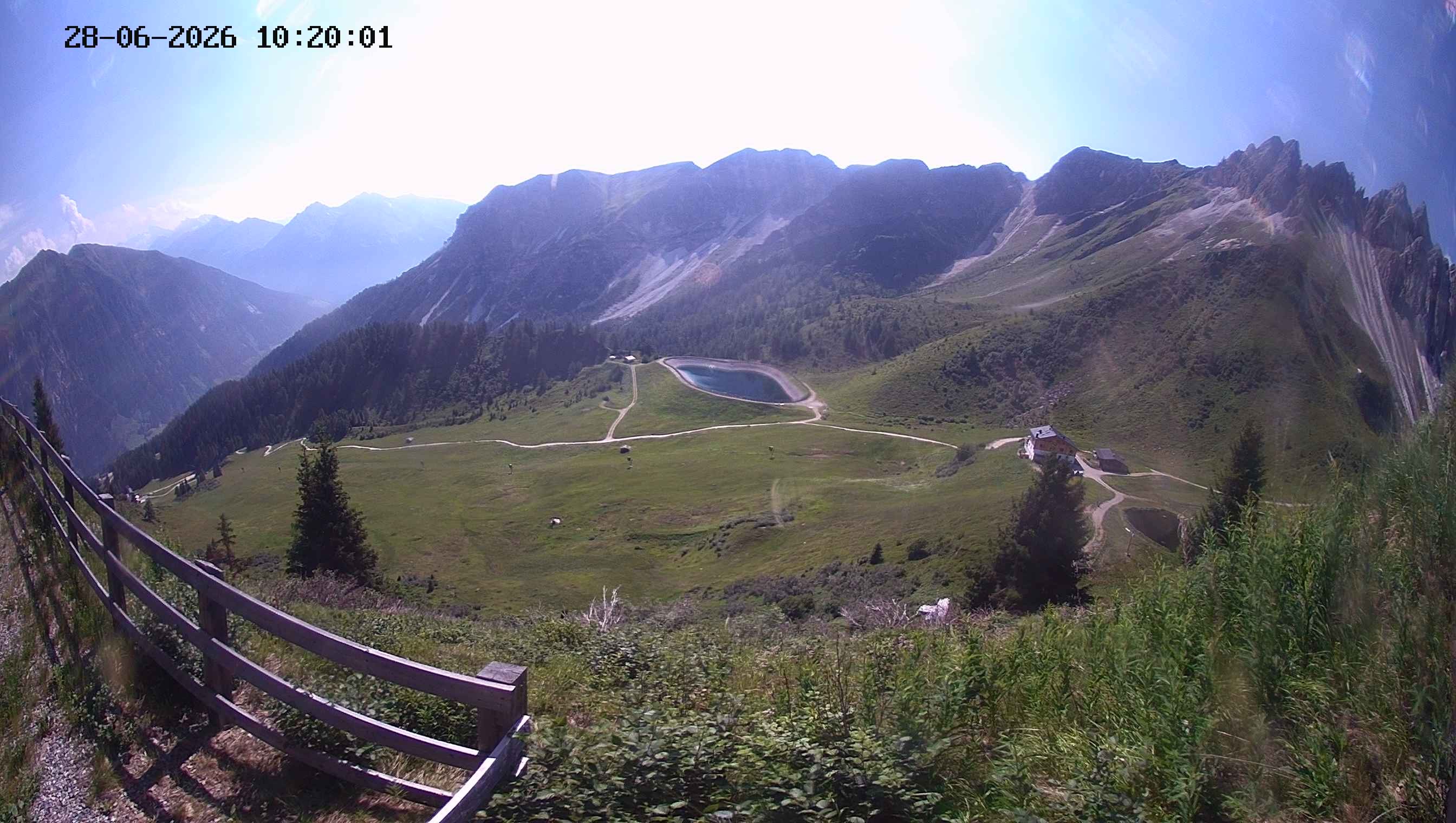 Archiv Foto Webcam Ladurns - Edelweißhütte