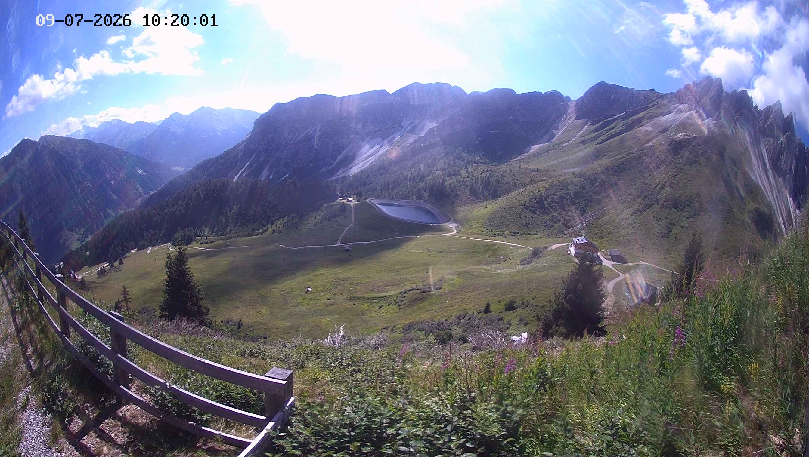 Archiv Foto Webcam Ladurns - Edelweißhütte