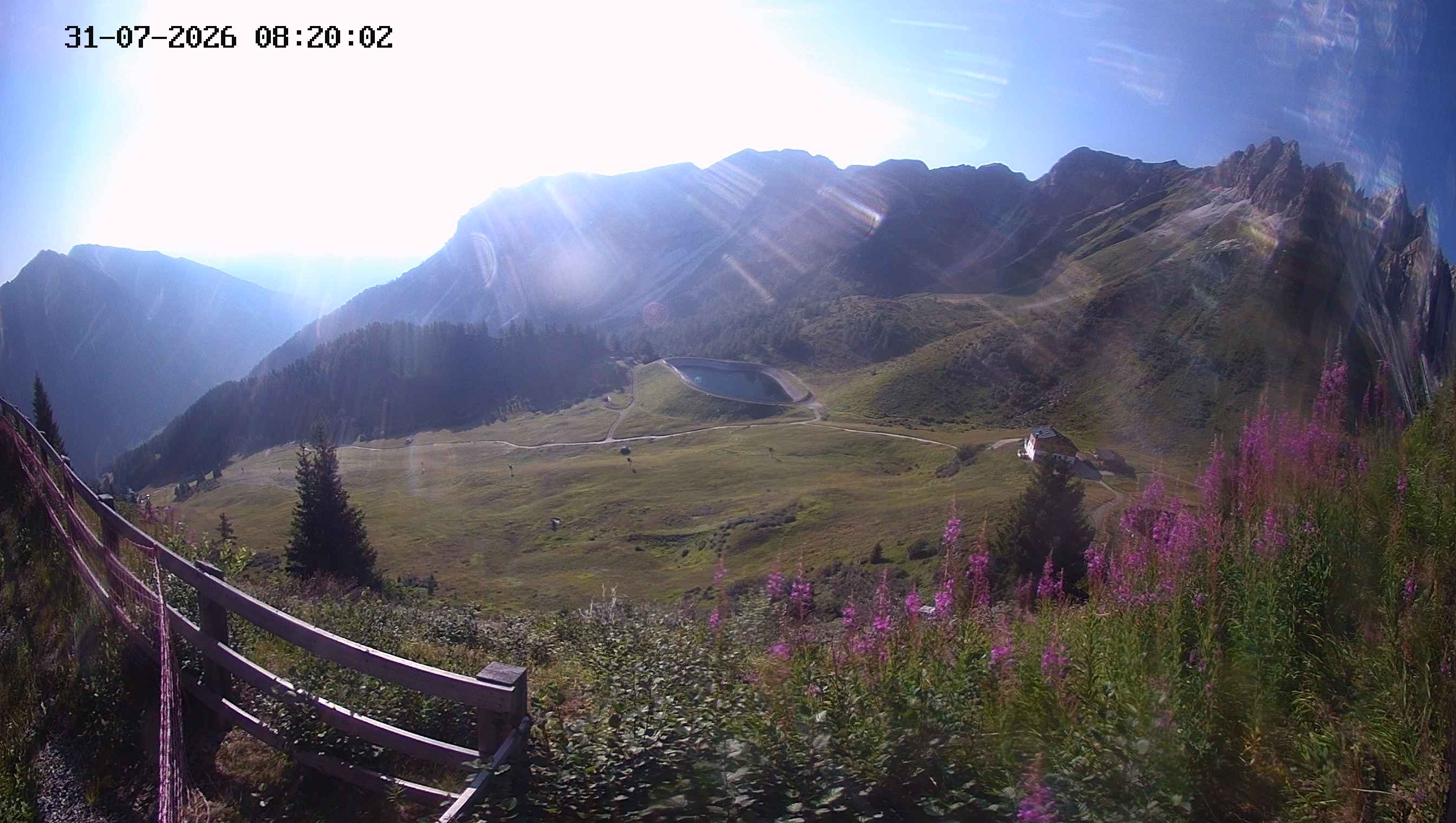 Archiv Foto Webcam Ladurns - Edelweißhütte