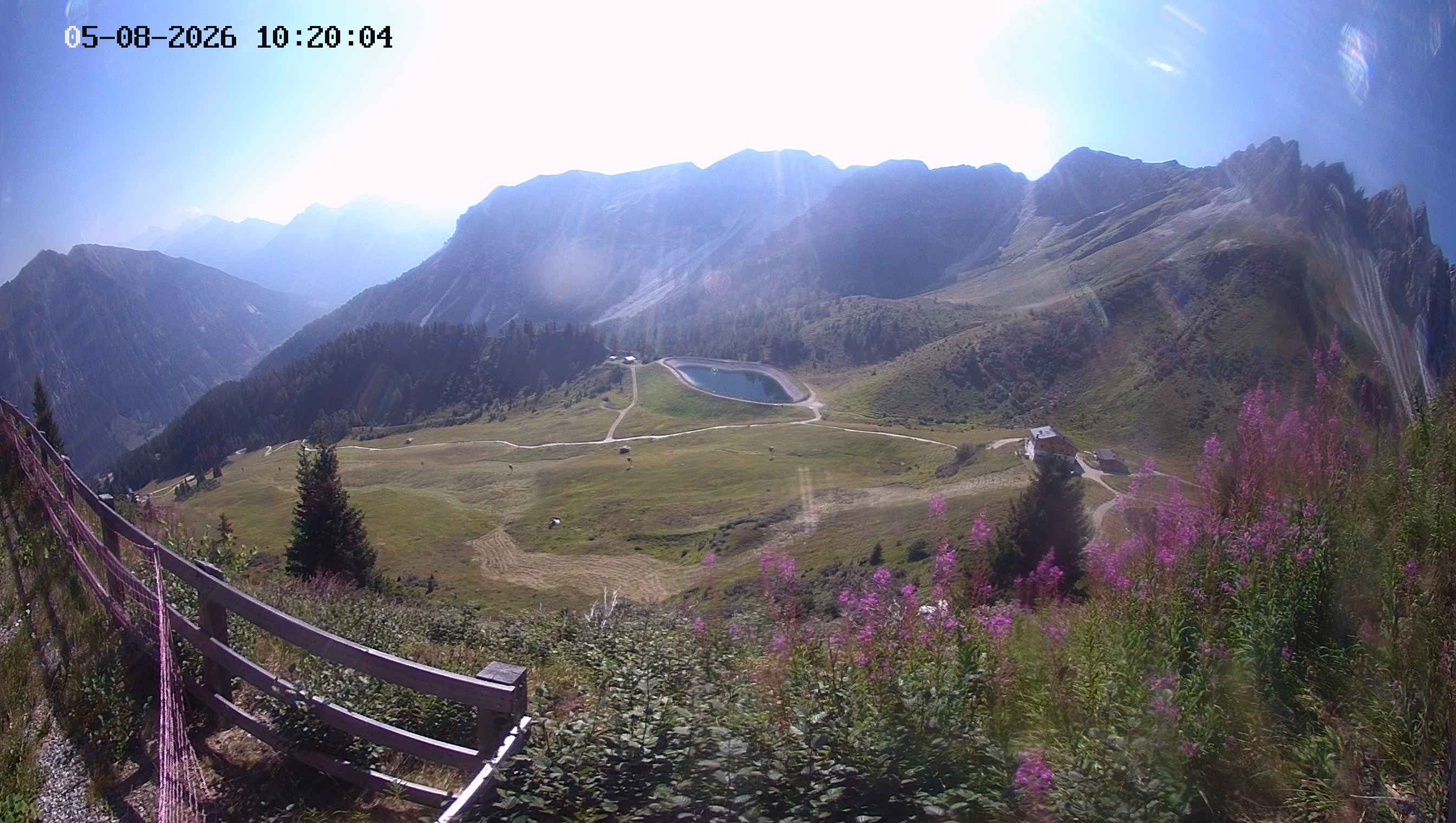 Archiv Foto Webcam Ladurns - Edelweißhütte