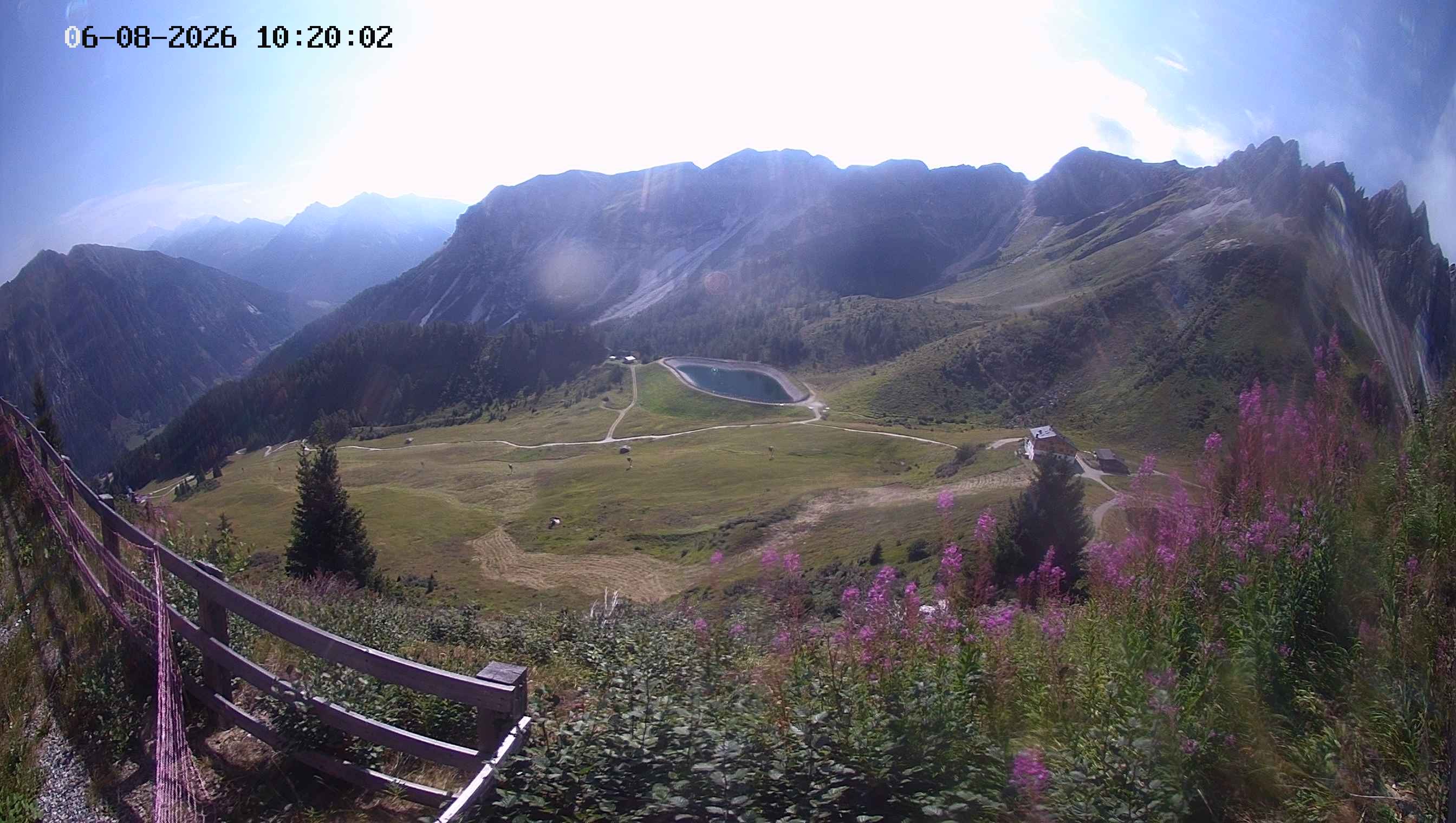 Archiv Foto Webcam Ladurns - Edelweißhütte