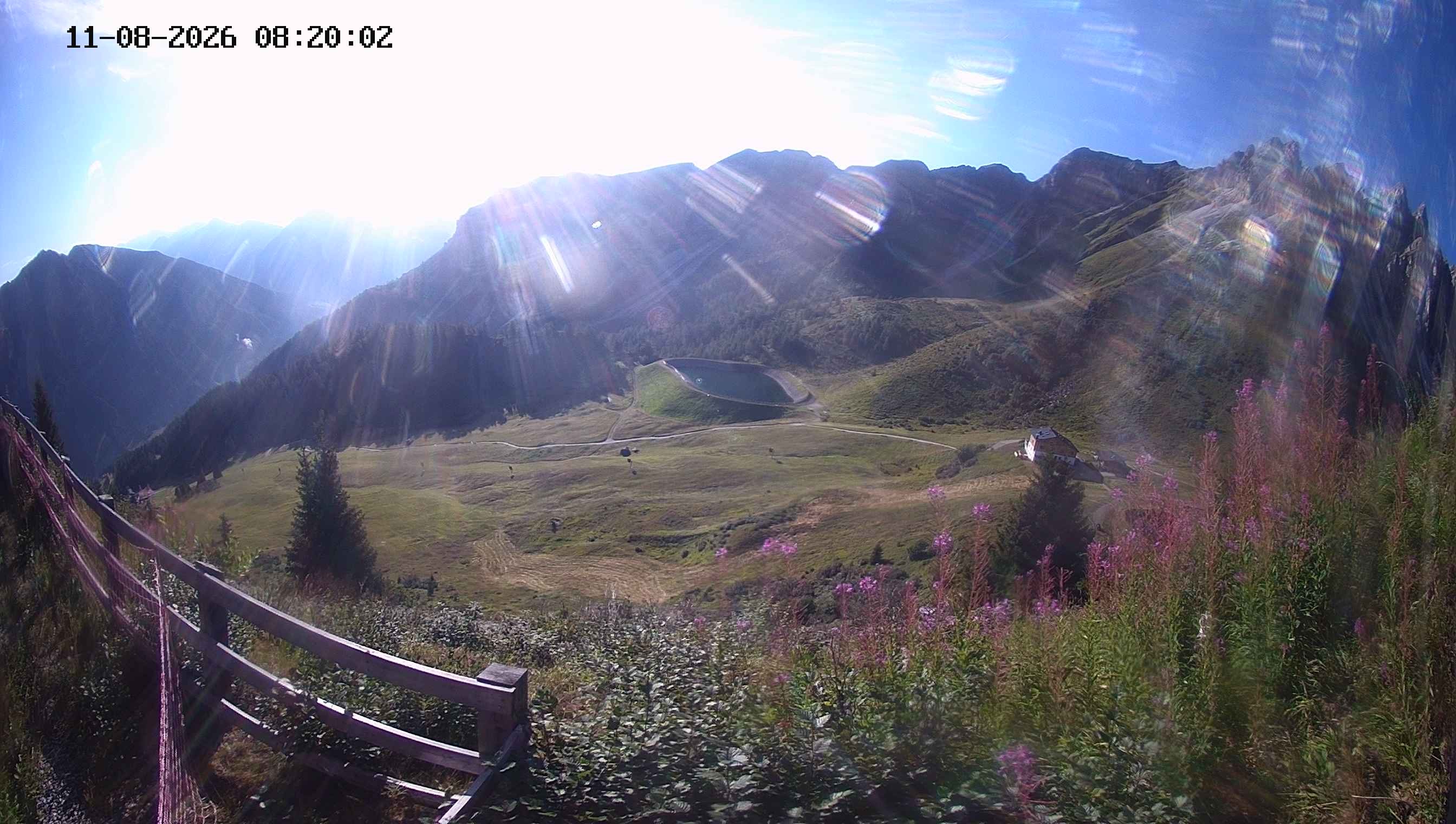 Archiv Foto Webcam Ladurns - Edelweißhütte