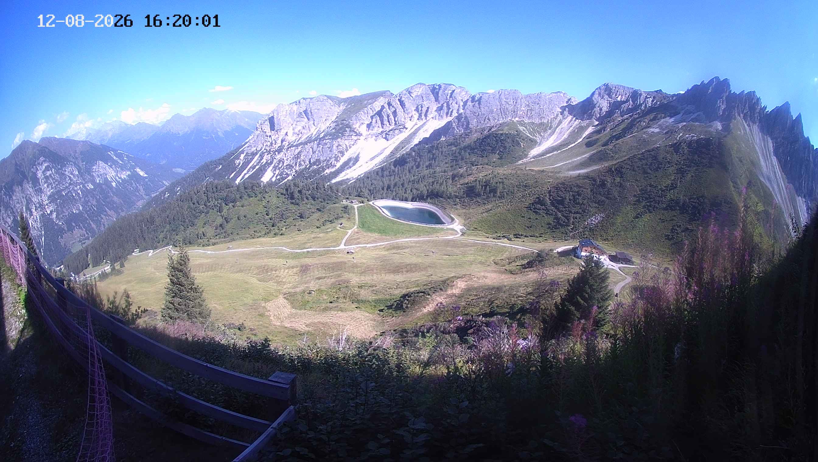 Archiv Foto Webcam Ladurns - Edelweißhütte