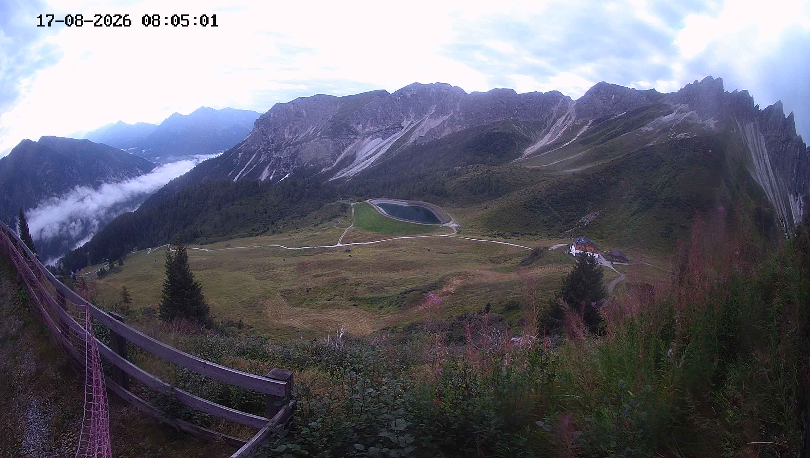 Archiv Foto Webcam Ladurns - Edelweißhütte