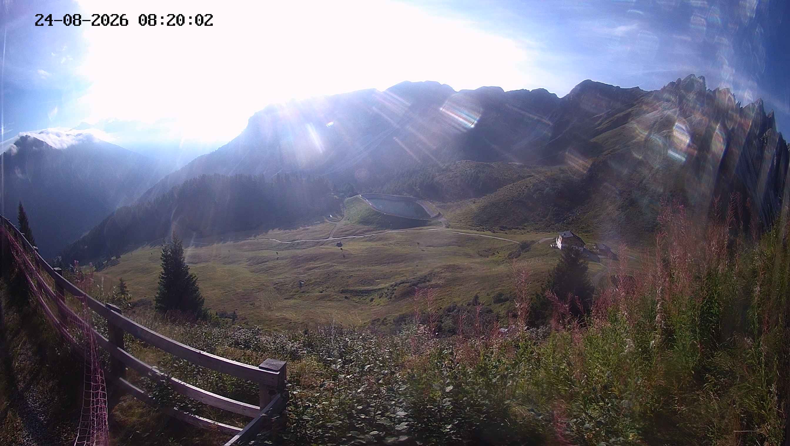 Archiv Foto Webcam Ladurns - Edelweißhütte