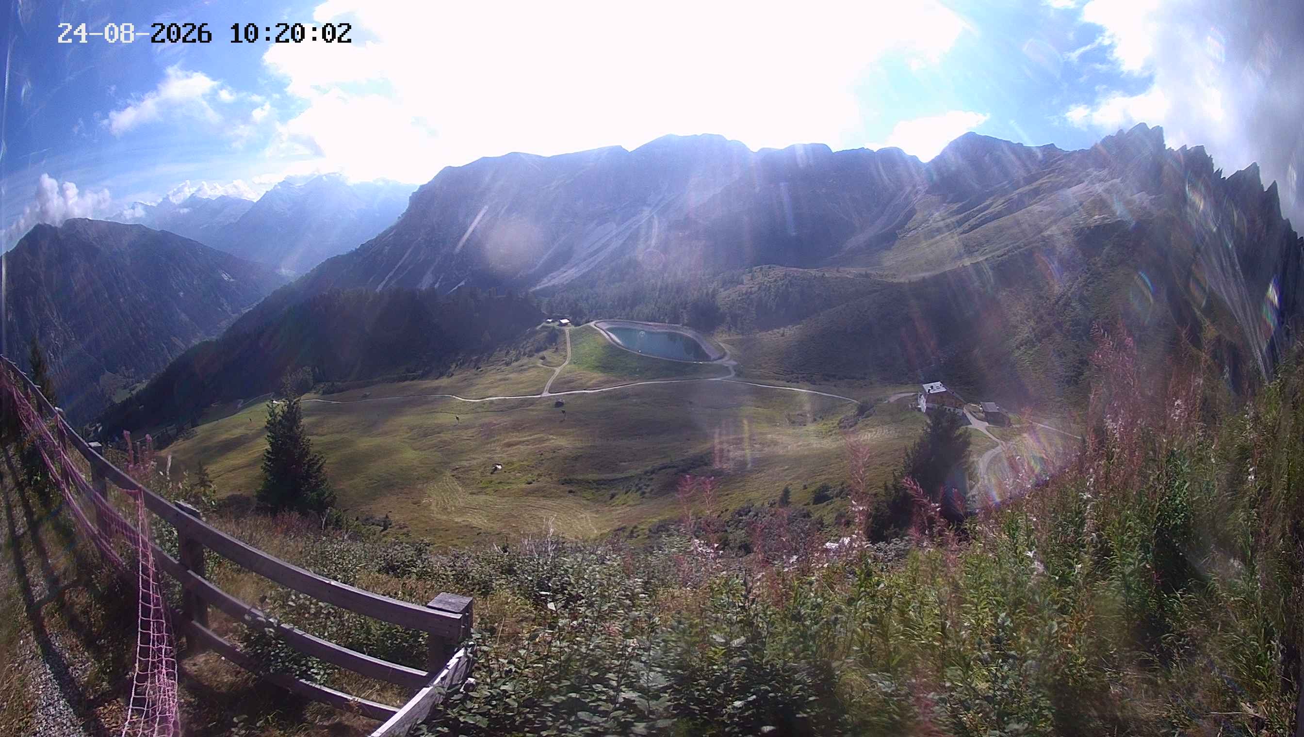 Archiv Foto Webcam Ladurns - Edelweißhütte