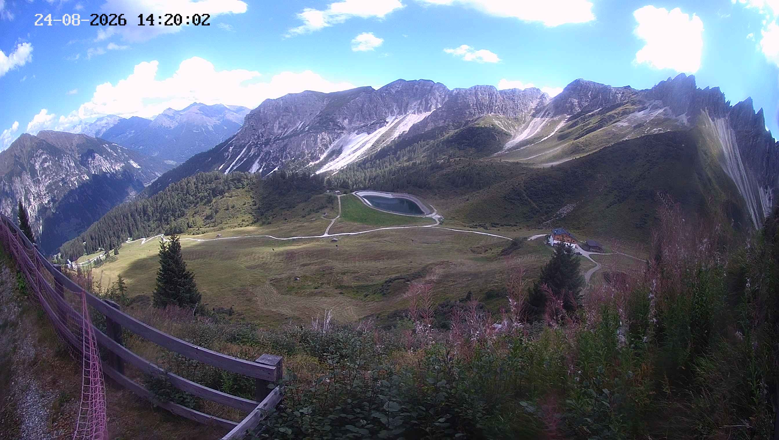 Archiv Foto Webcam Ladurns - Edelweißhütte