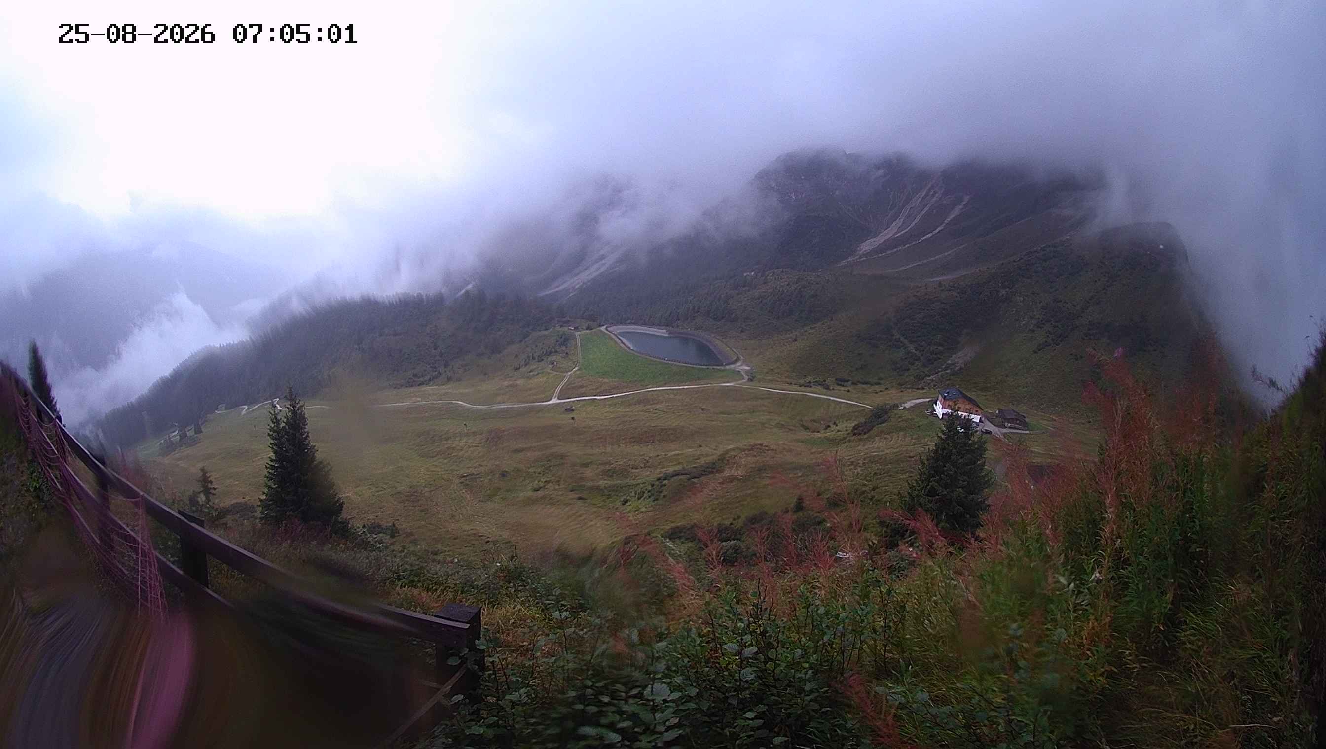 Archiv Foto Webcam Ladurns - Edelweißhütte