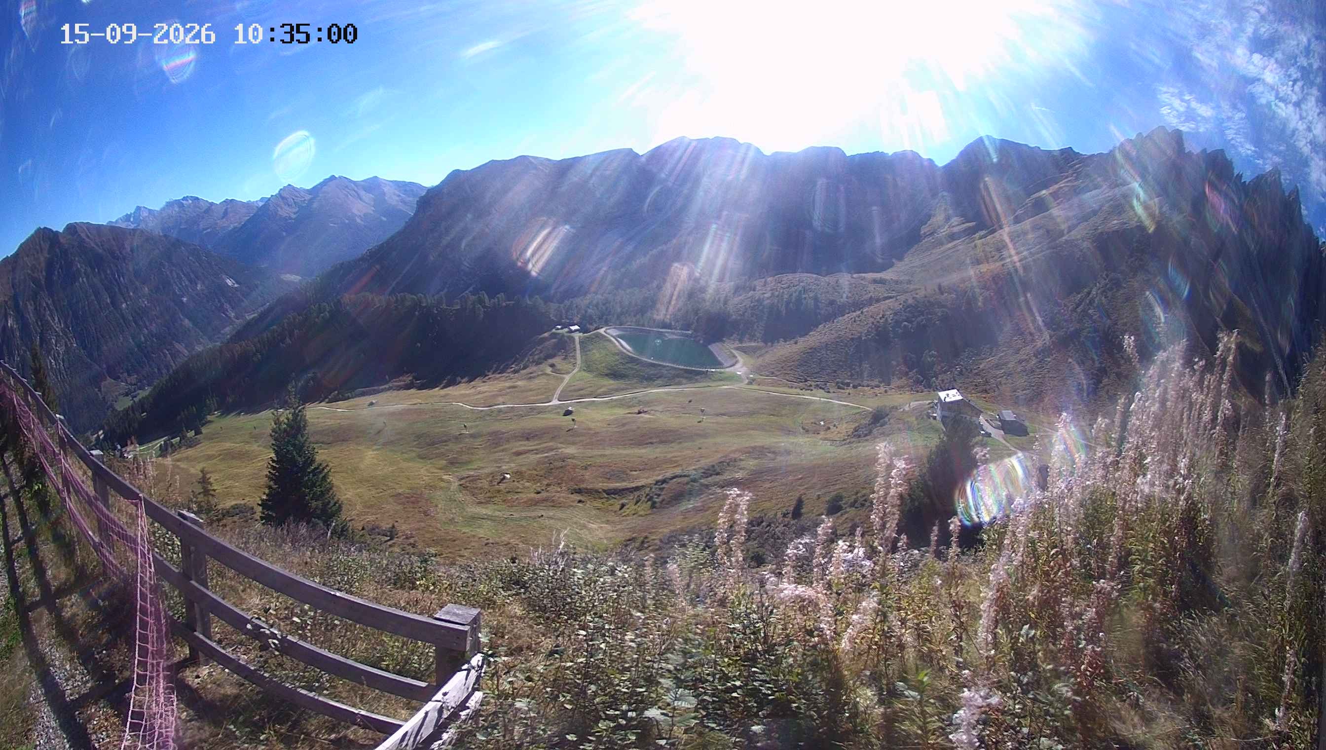 Archiv Foto Webcam Ladurns - Edelweißhütte