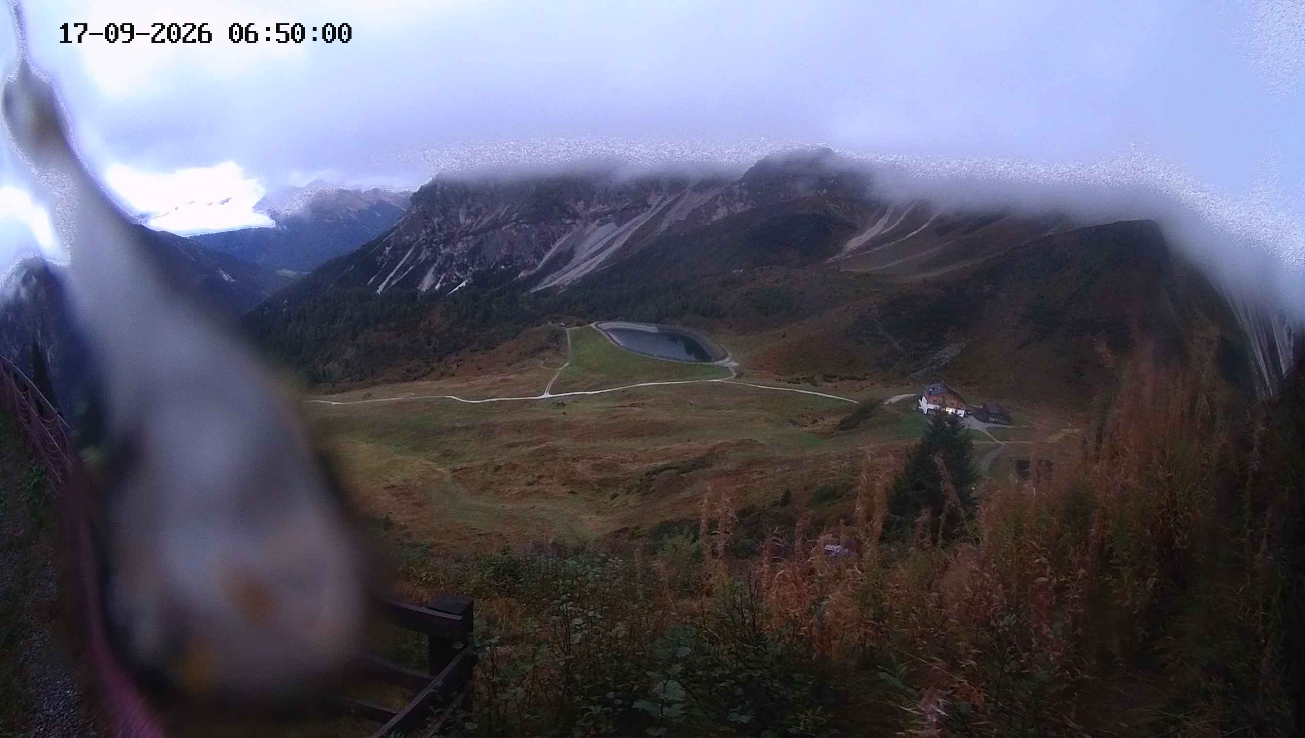 Archived image Webcam Ladurns - Malga Edelweis