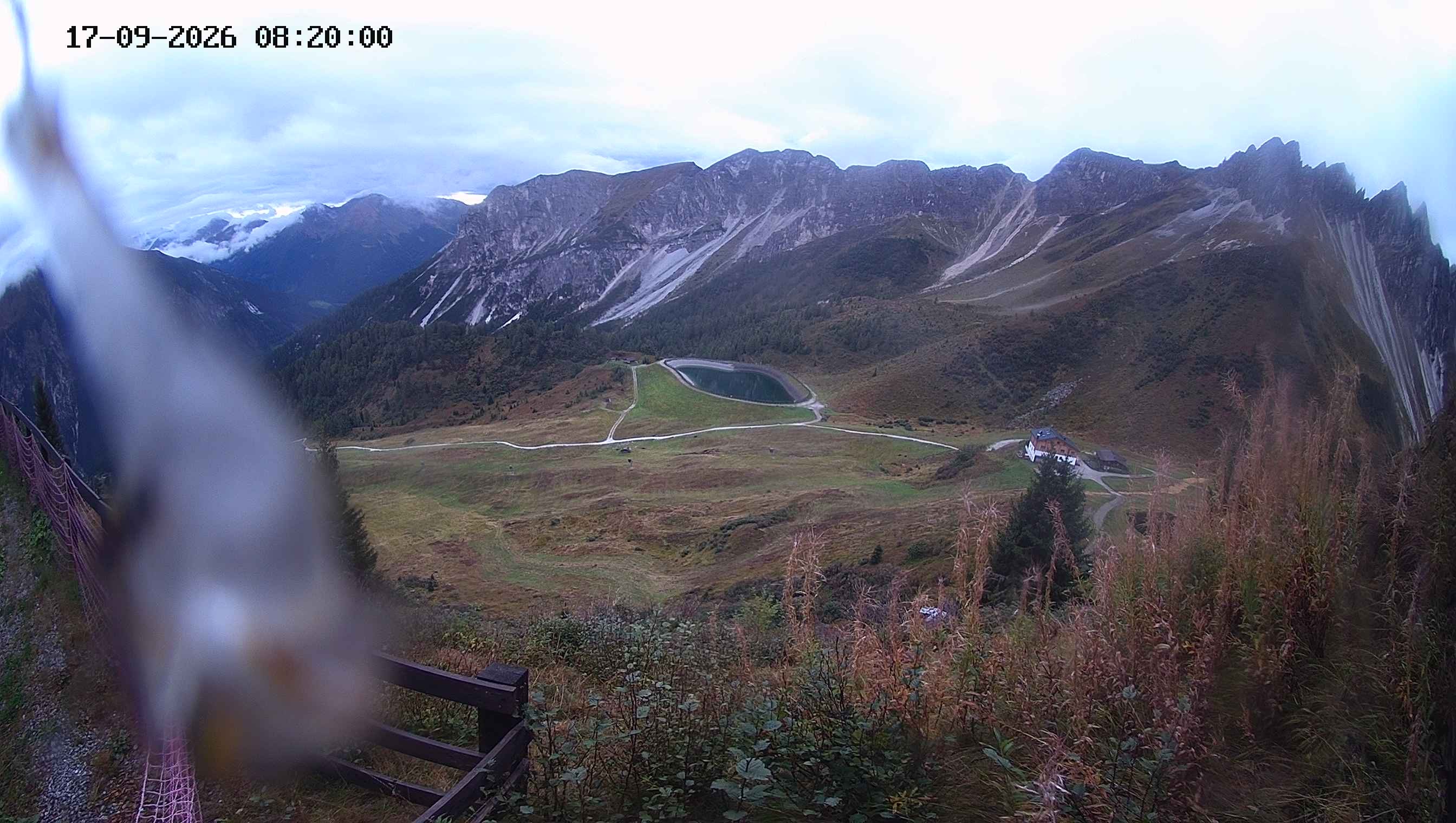 Archived image Webcam Ladurns - Malga Edelweis