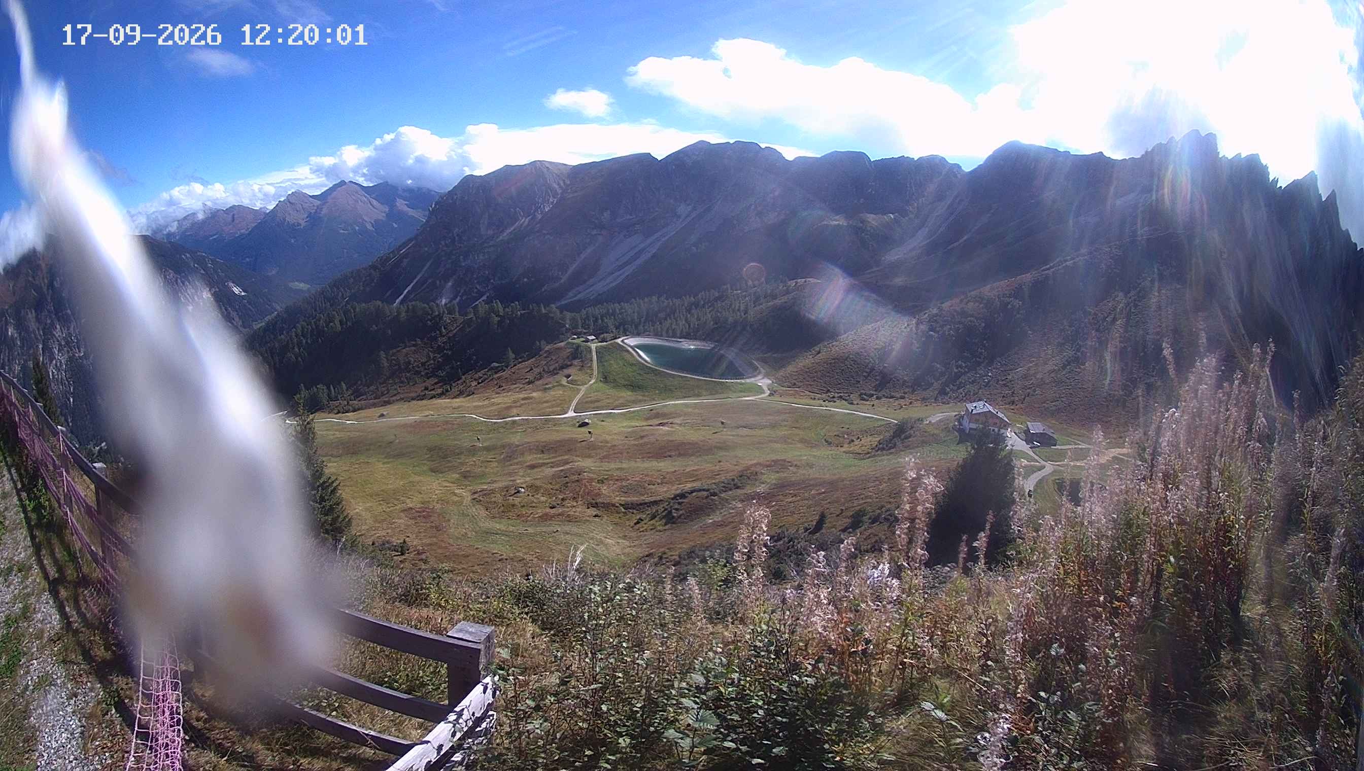 Archived image Webcam Ladurns - Malga Edelweis