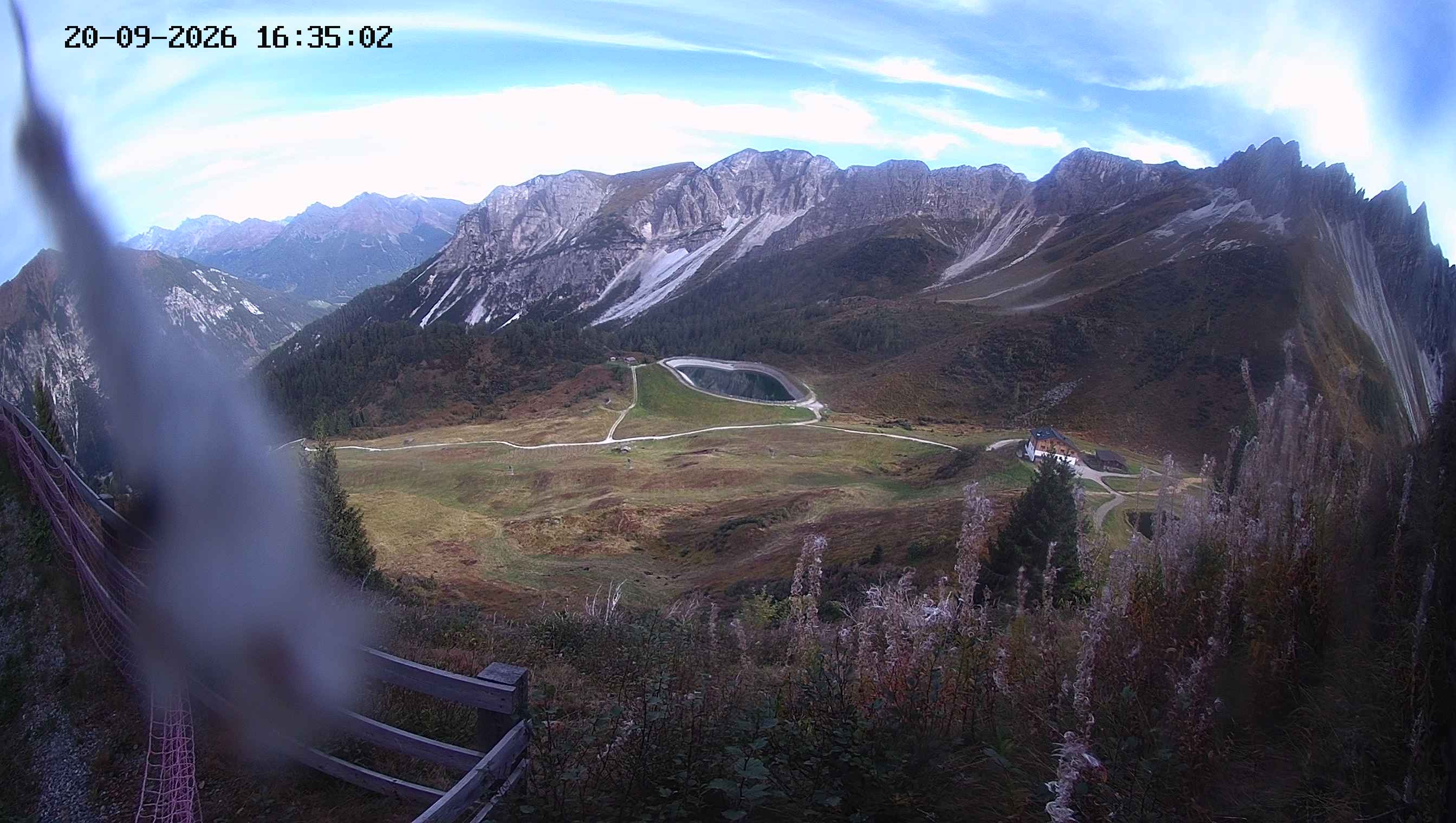 Archiv Foto Webcam Ladurns - Edelweißhütte