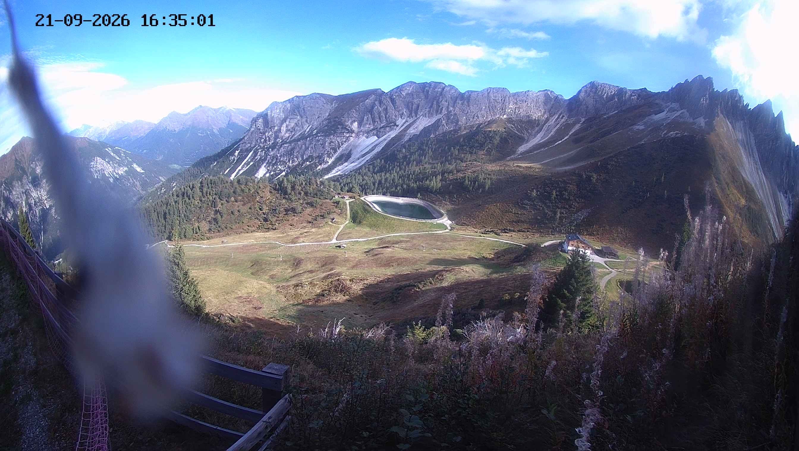 Archiv Foto Webcam Ladurns - Edelweißhütte