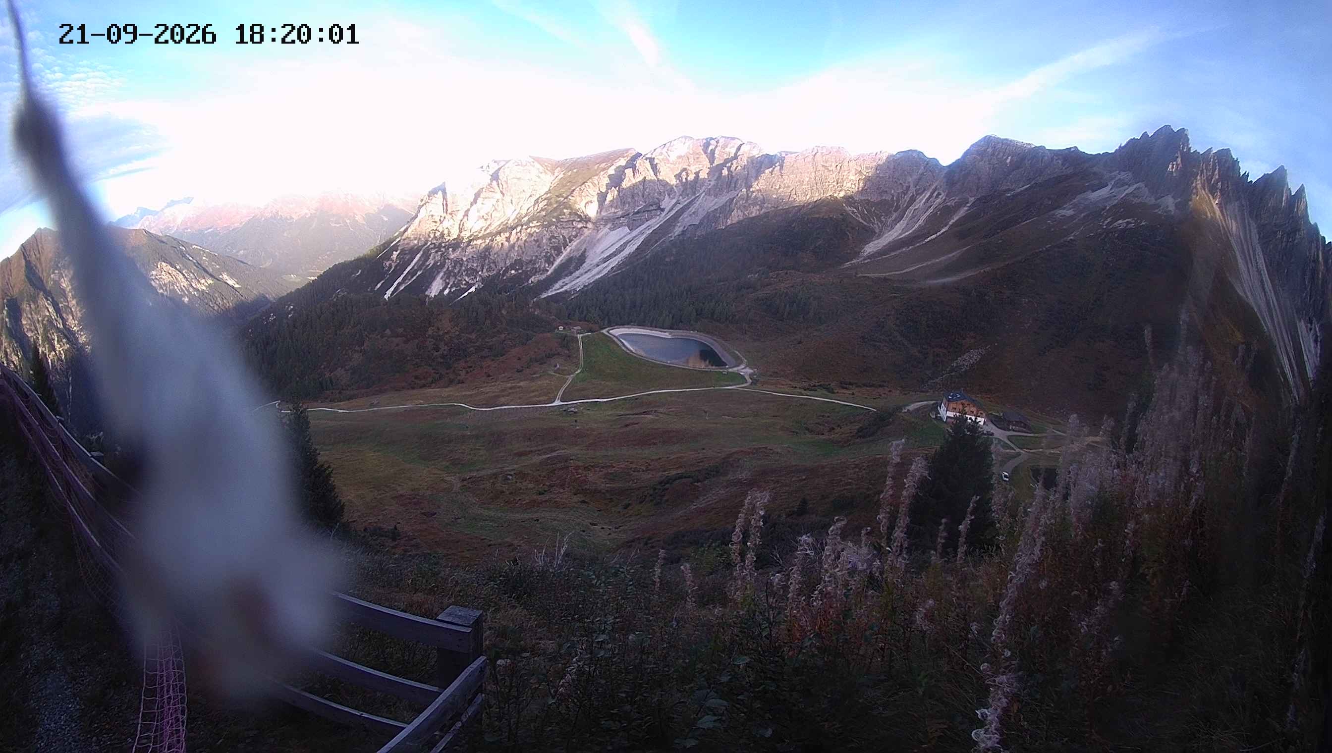 Archiv Foto Webcam Ladurns - Edelweißhütte