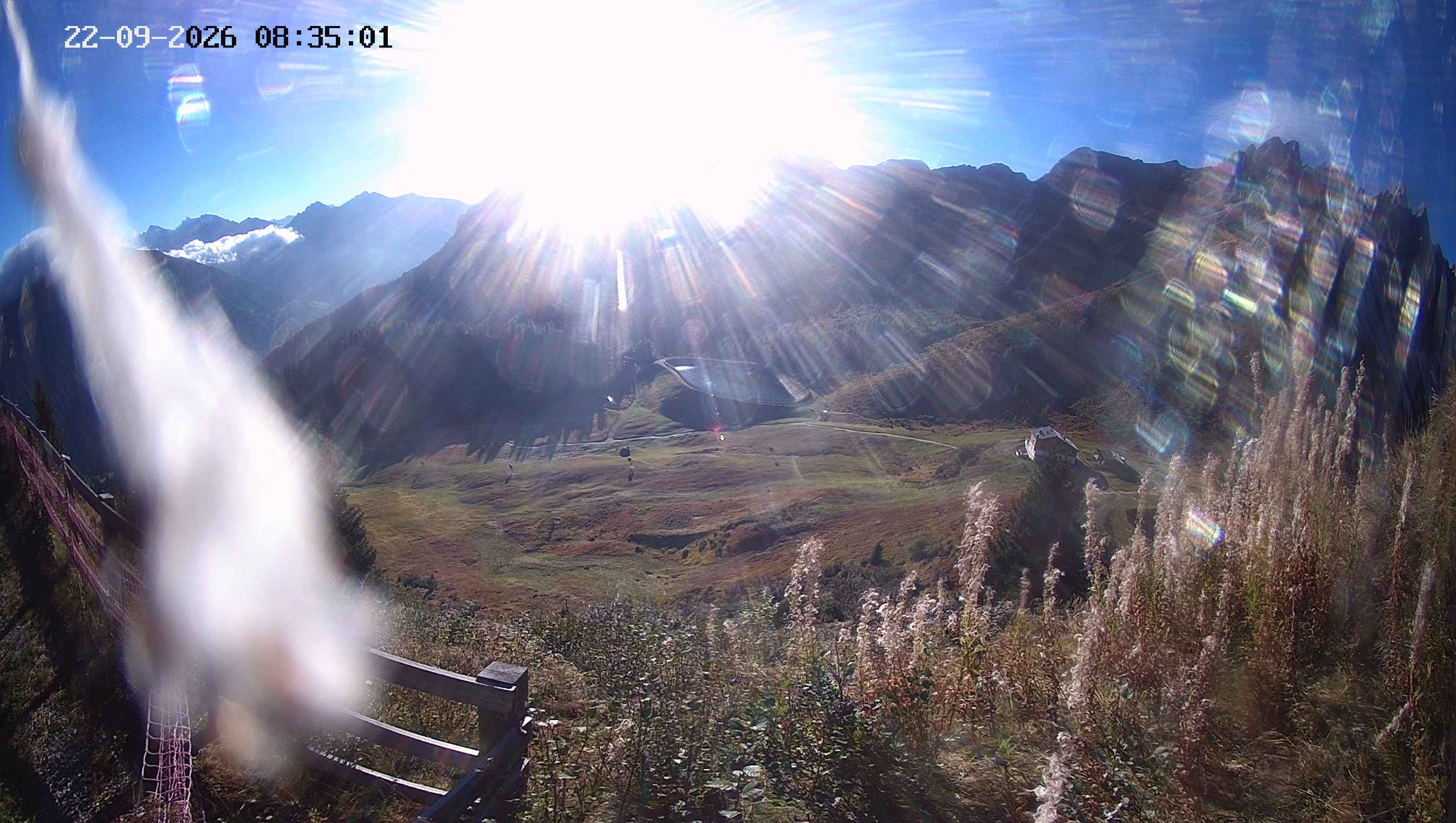 Archiv Foto Webcam Ladurns - Edelweißhütte