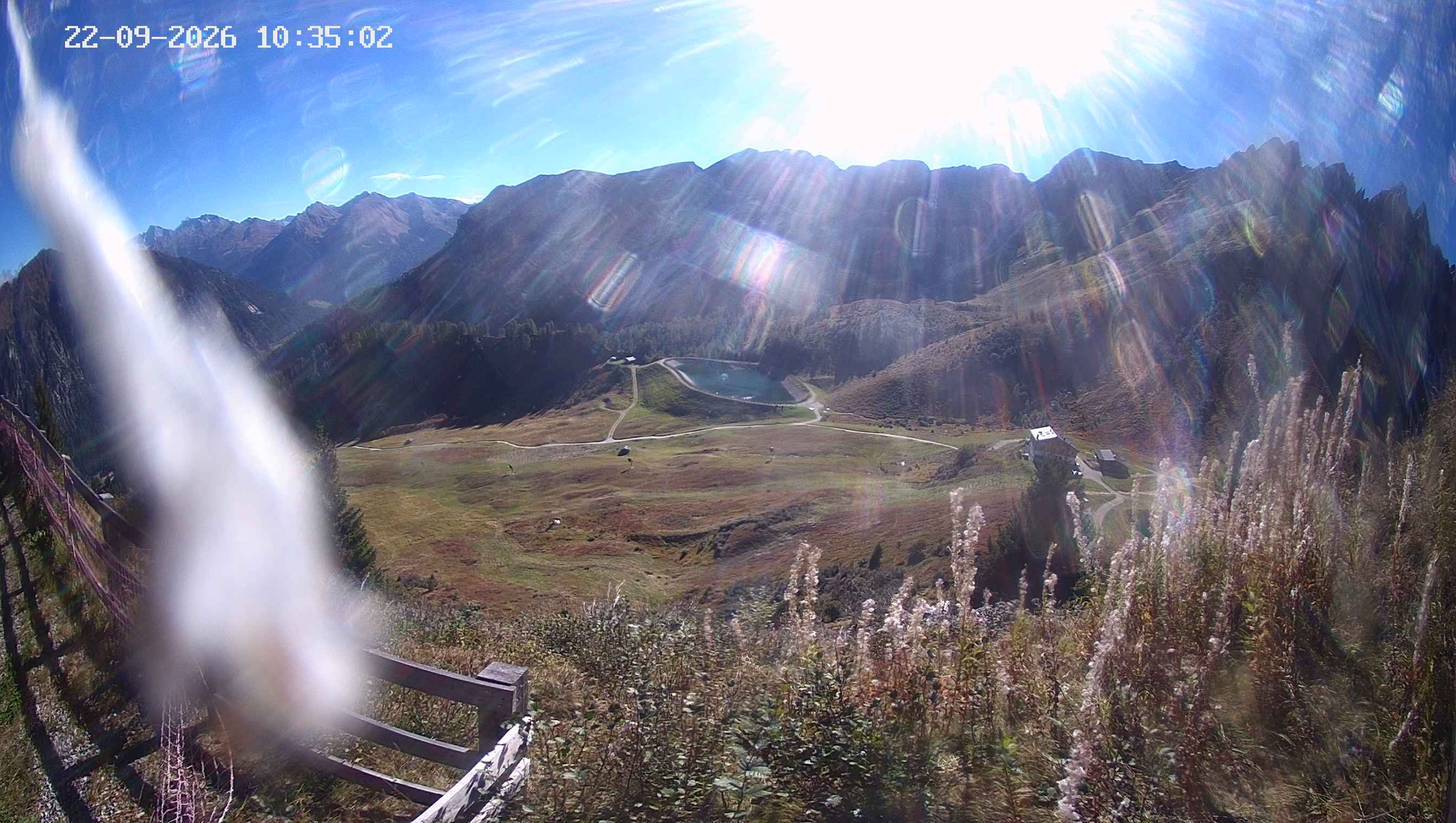 Archiv Foto Webcam Ladurns - Edelweißhütte