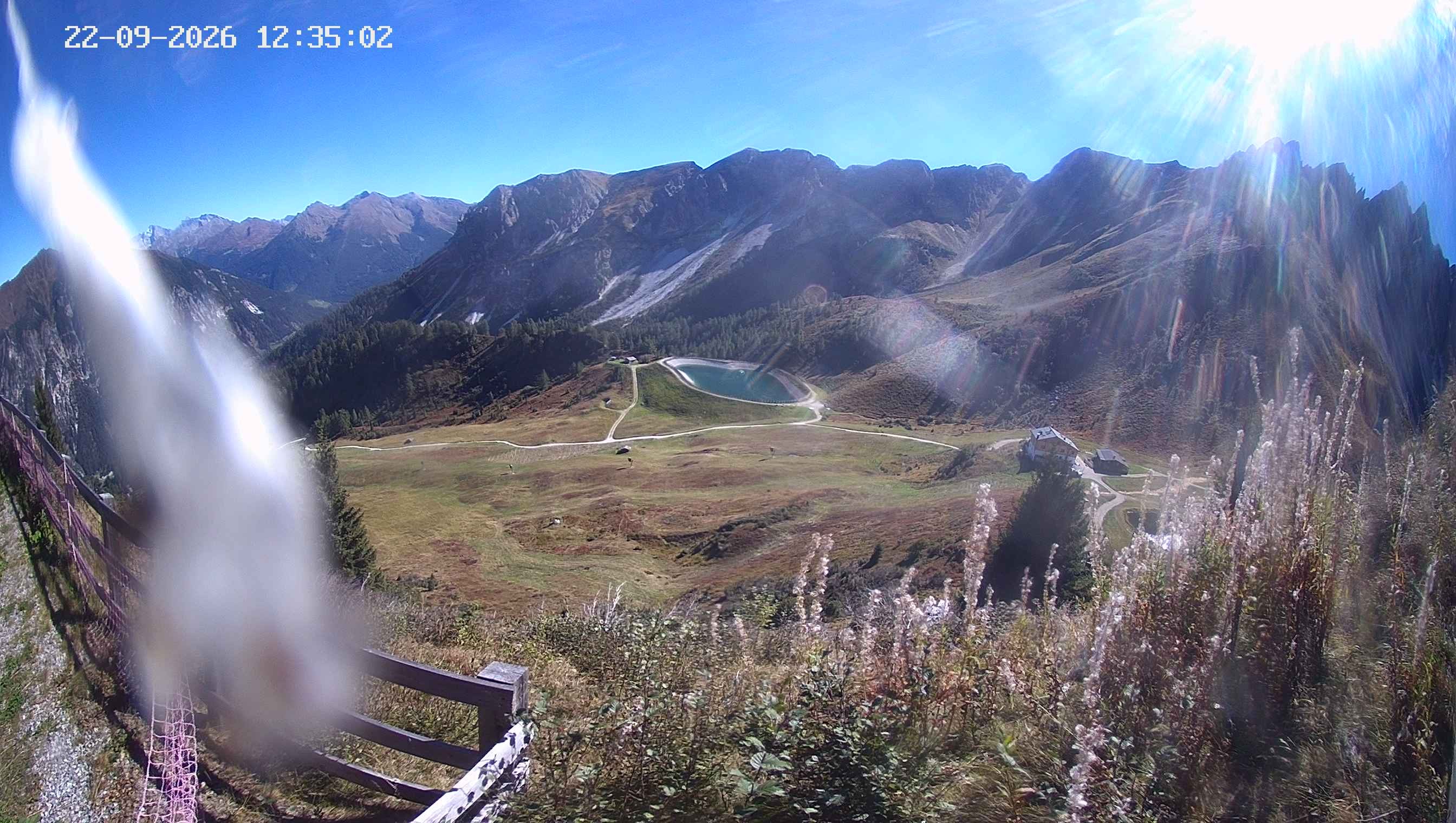 Archiv Foto Webcam Ladurns - Edelweißhütte