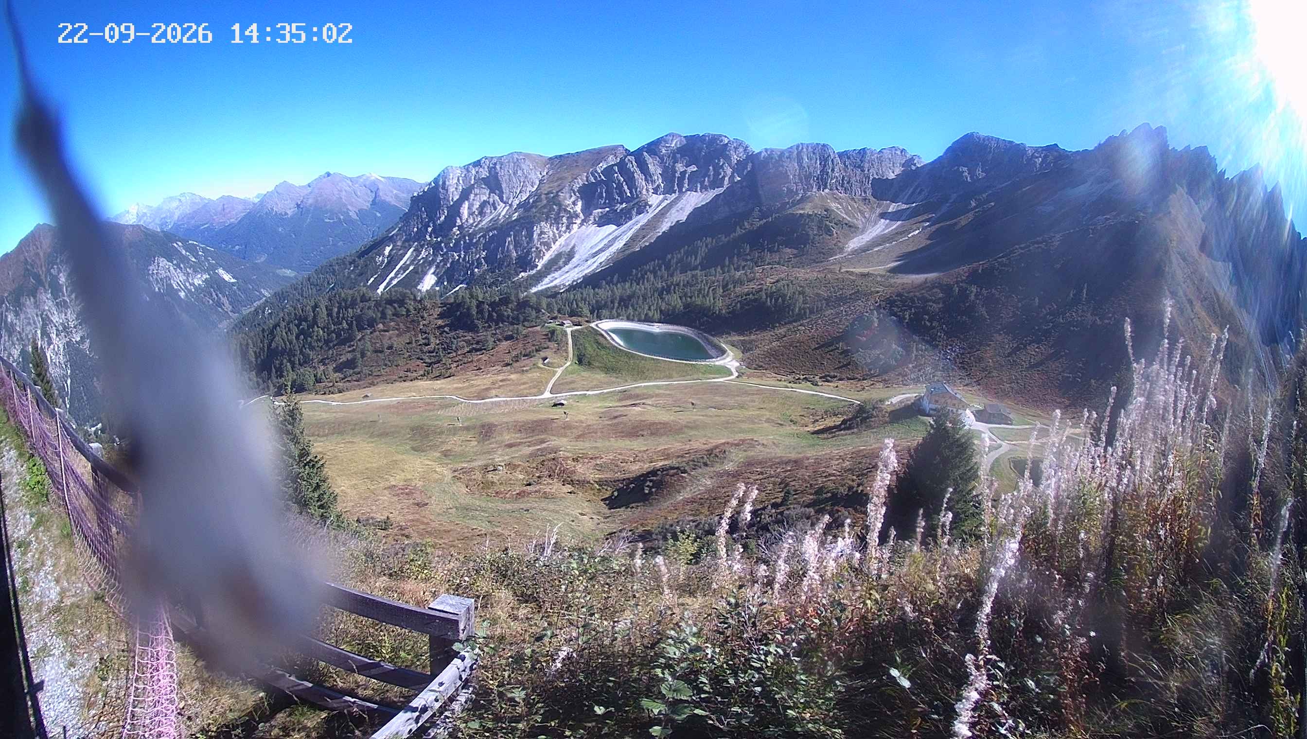 Archiv Foto Webcam Ladurns - Edelweißhütte