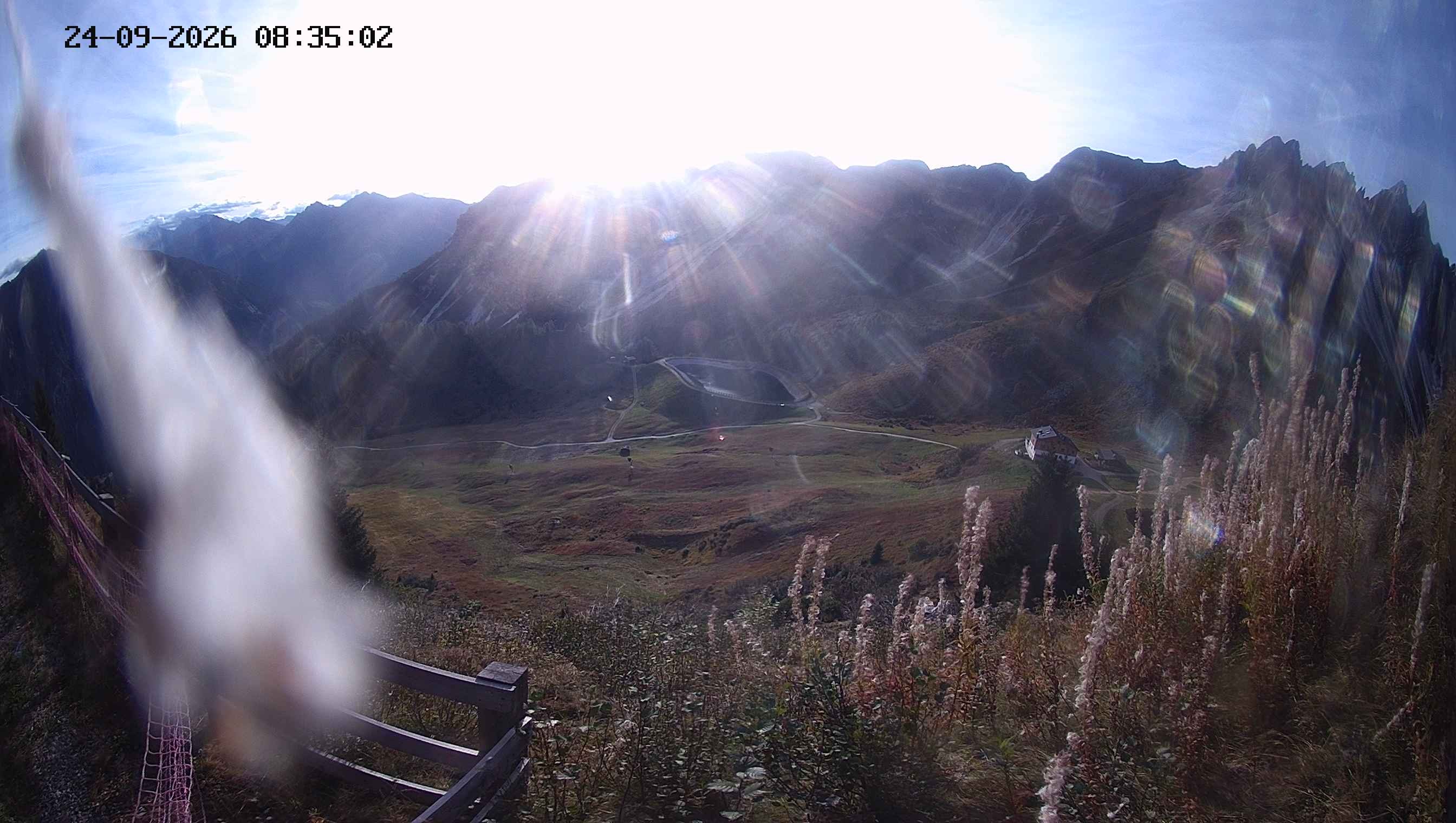 Archiv Foto Webcam Ladurns - Edelweißhütte