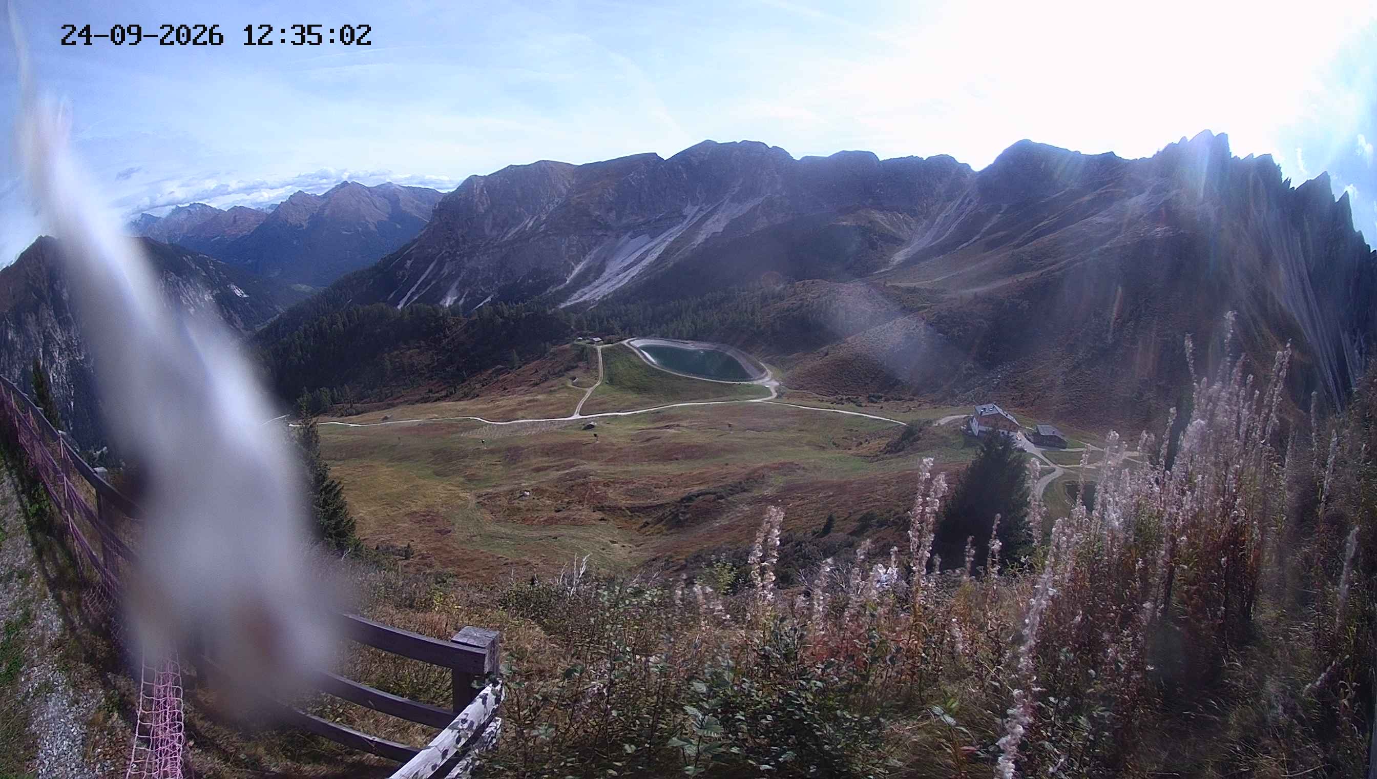 Archiv Foto Webcam Ladurns - Edelweißhütte