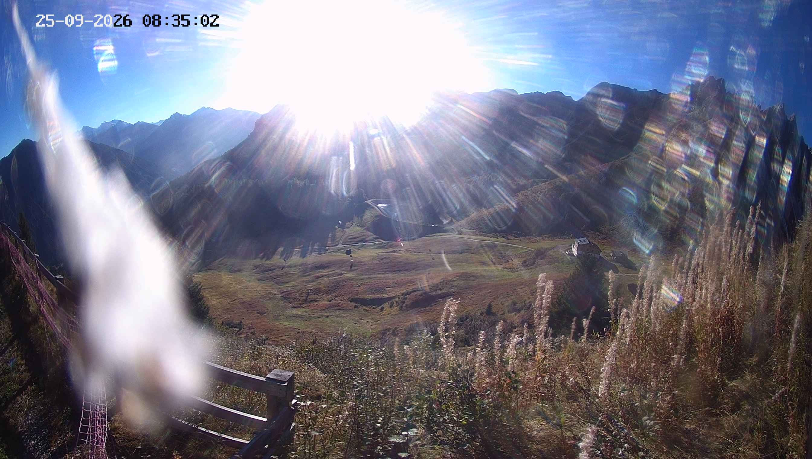 Archiv Foto Webcam Ladurns - Edelweißhütte